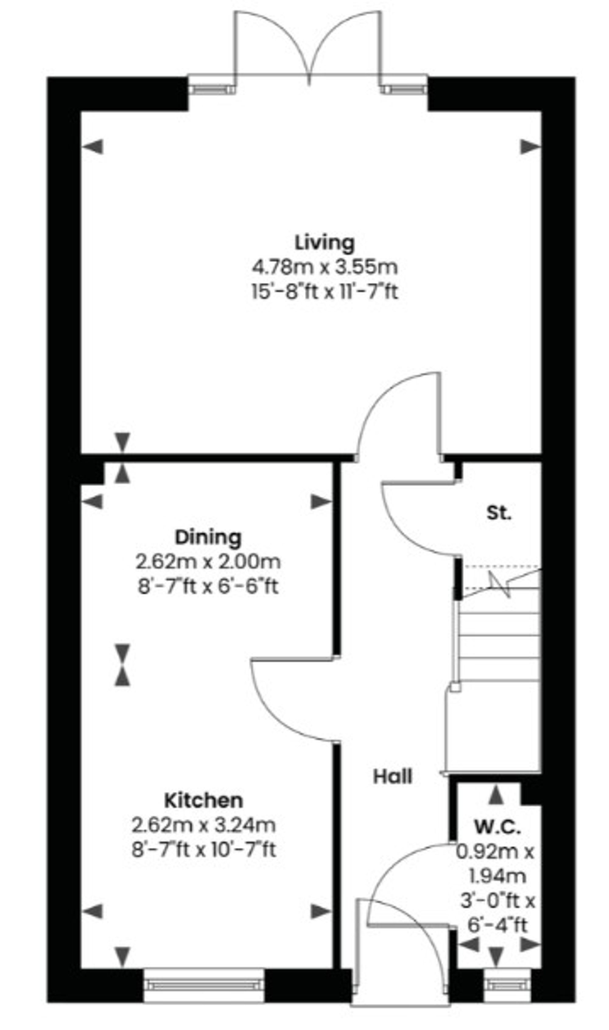 Plot 18, Willowbank Road, Alderton floorplan