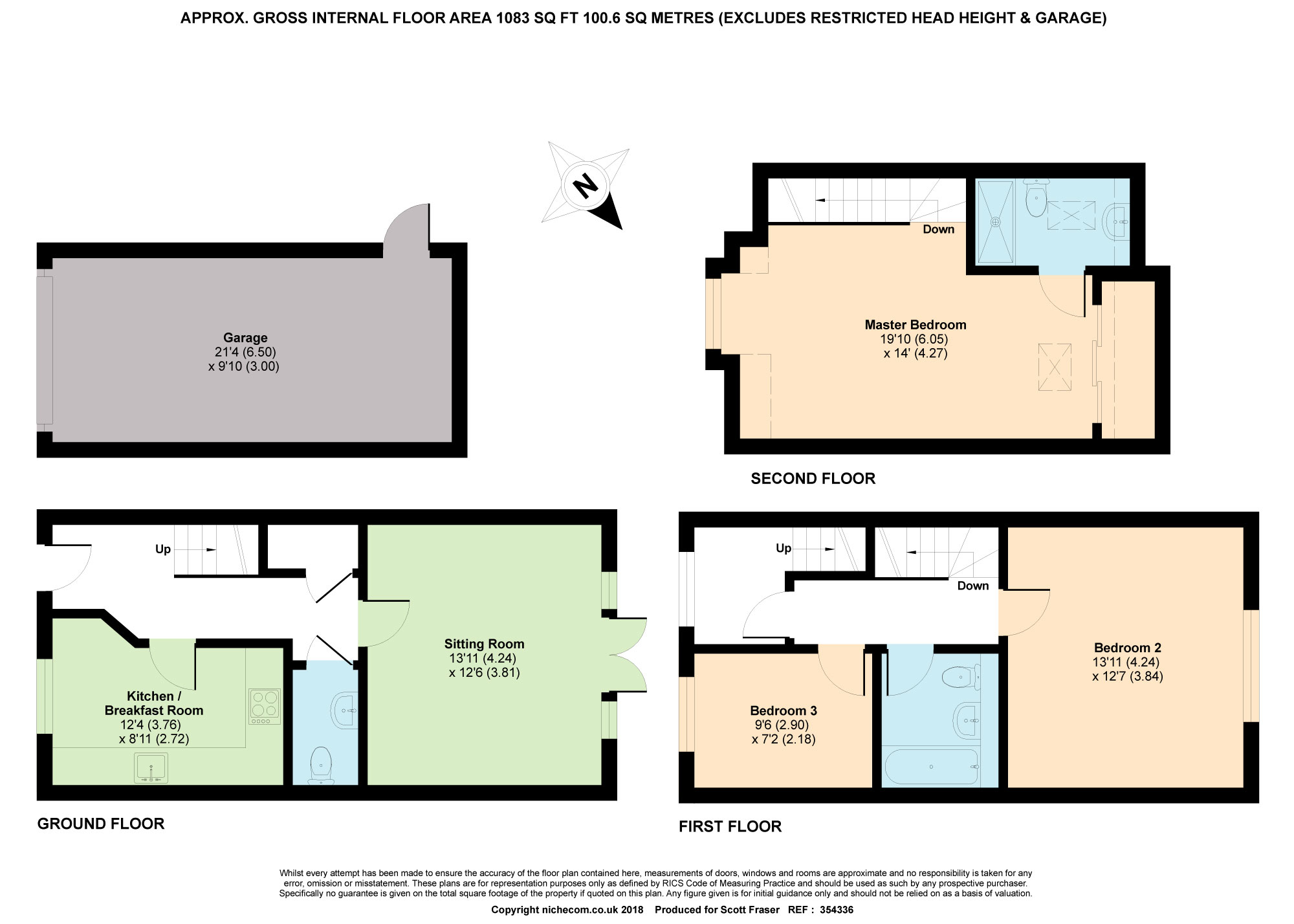 3 Bedrooms Semi-detached house for sale in Raven Road, Didcot OX11