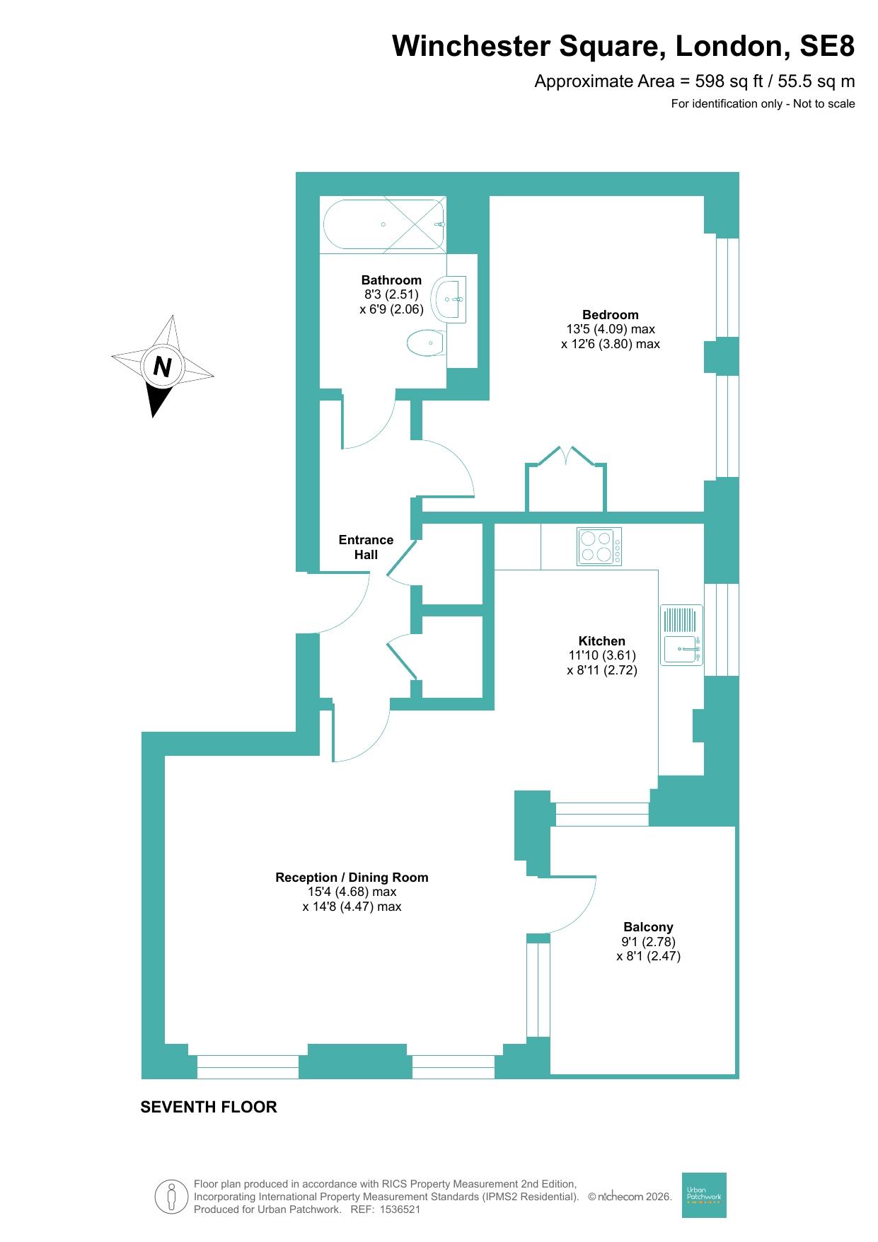 Winchester Square, London floorplan
