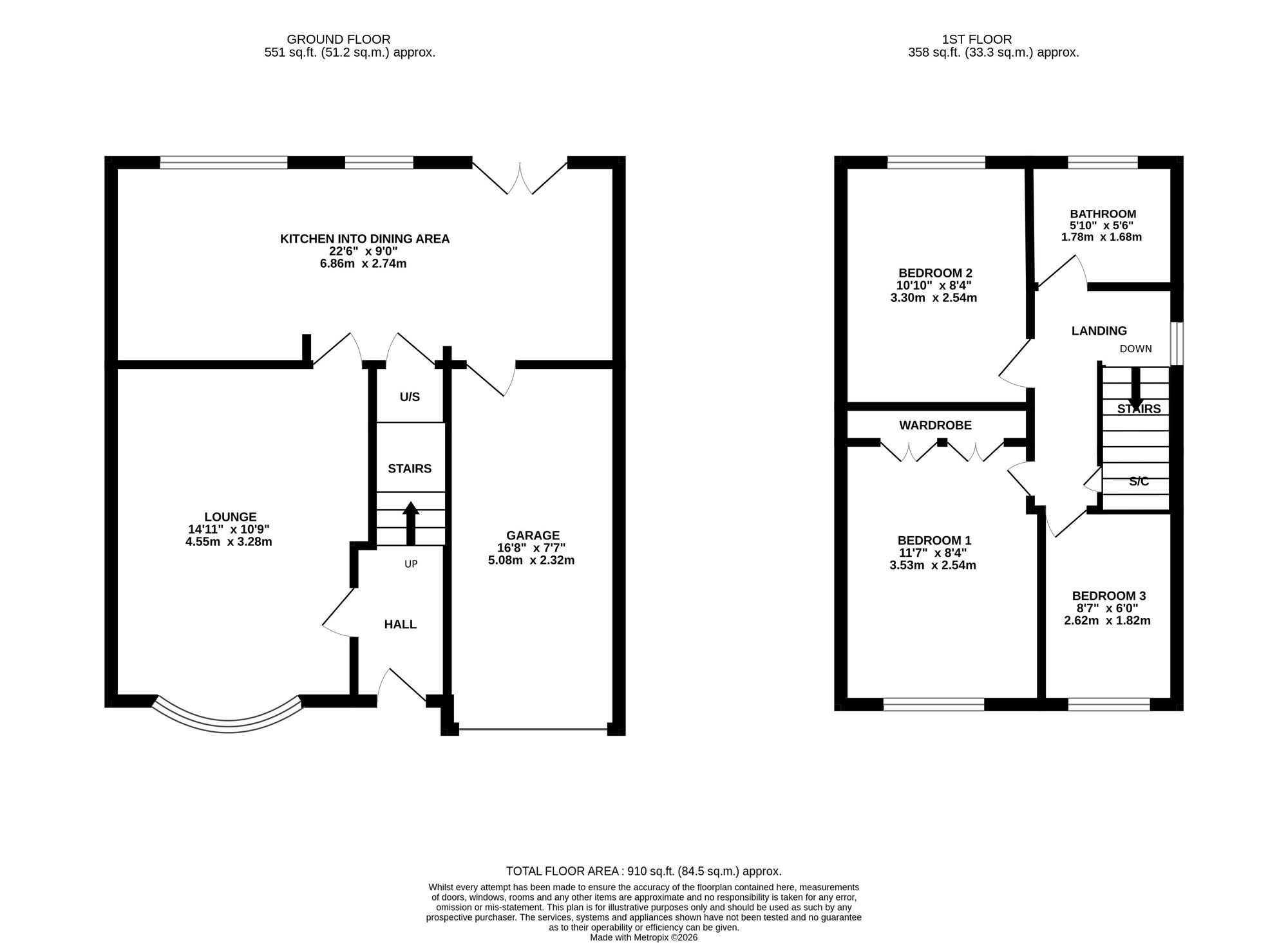 11 Pochard Drive, Stockport floorplan