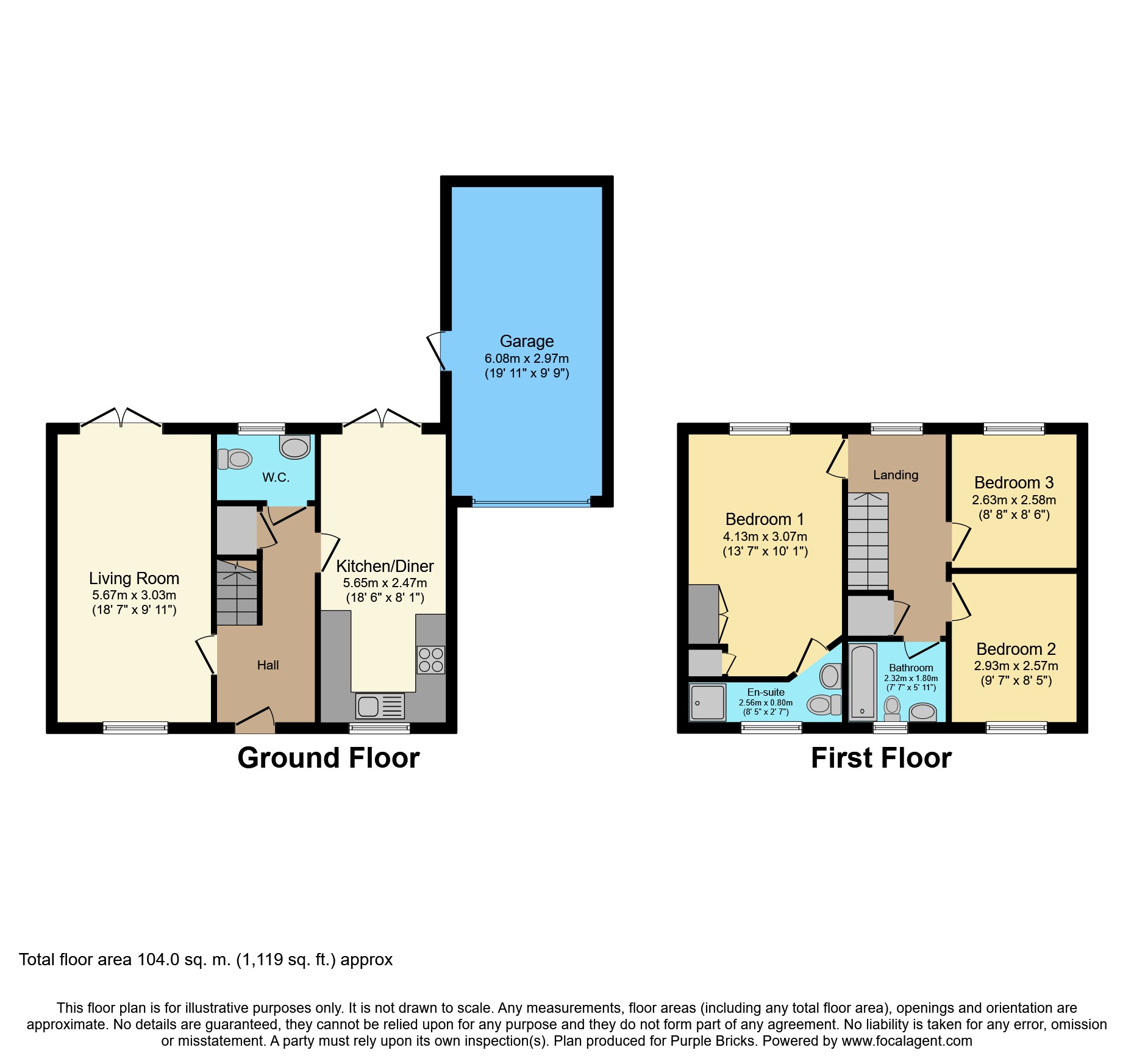 3 Bedrooms Semi-detached house for sale in Ringley Road, Horsham RH12