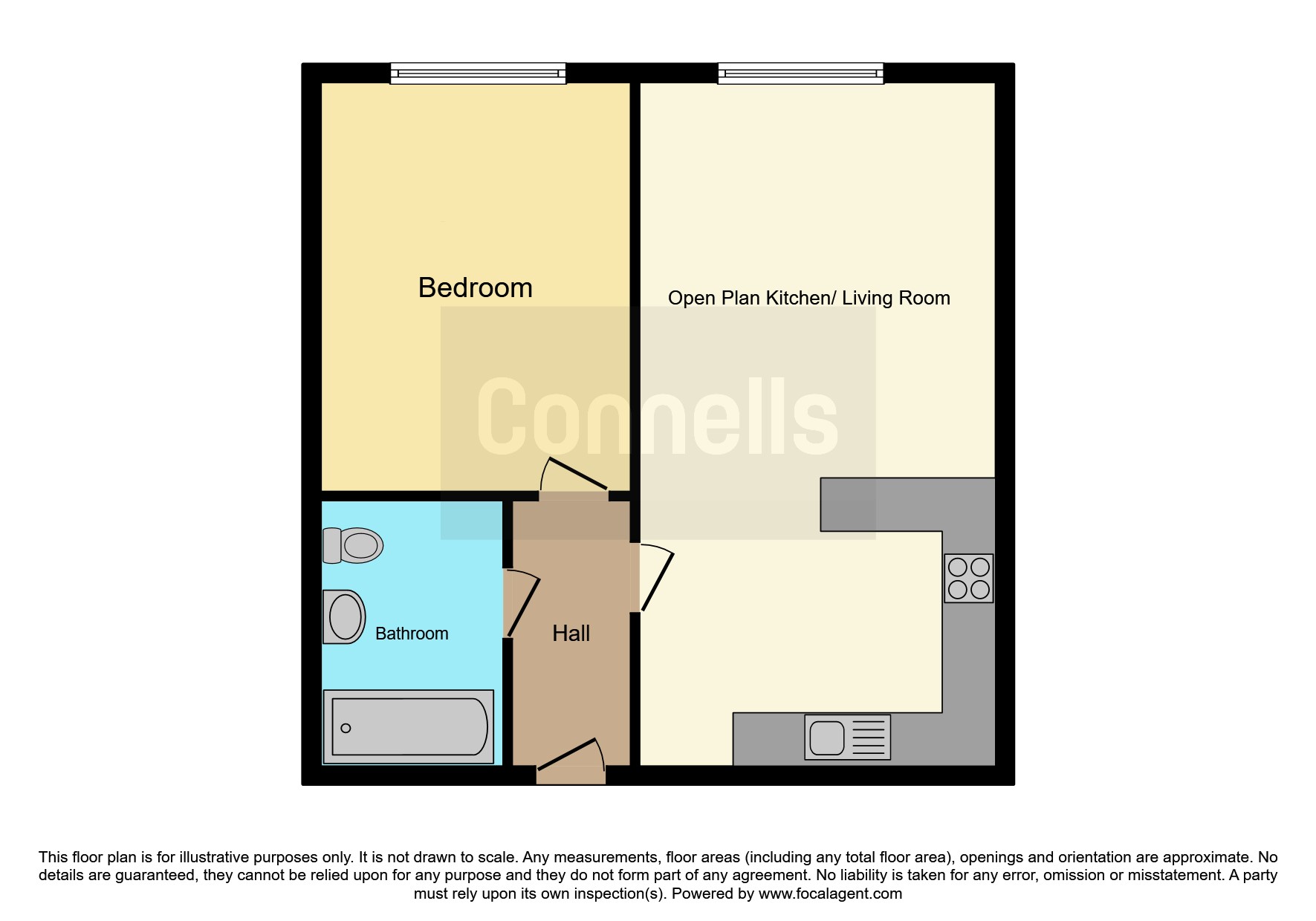 50, Addison Drive, STRATFORD-UPON-AVON floorplan