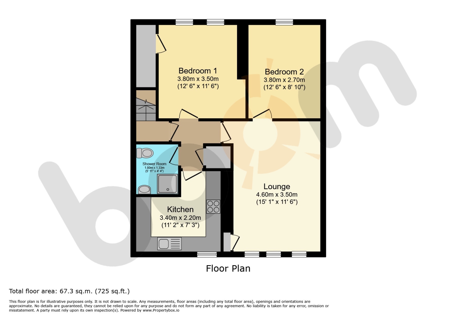 28, Beith Road, Johnstone floorplan