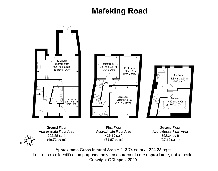 6 bed terraced house for sale in Mafeking Road, Brighton, East Sussex
