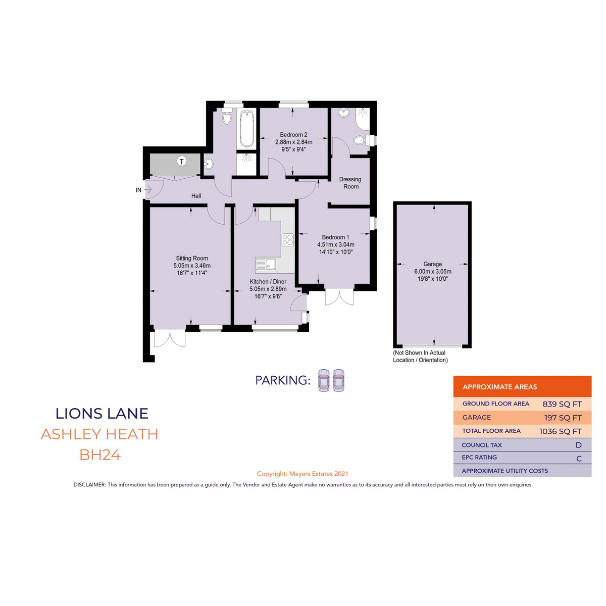 1 Cedar Gardens, 110 Lions Lane, Ringwood floorplan