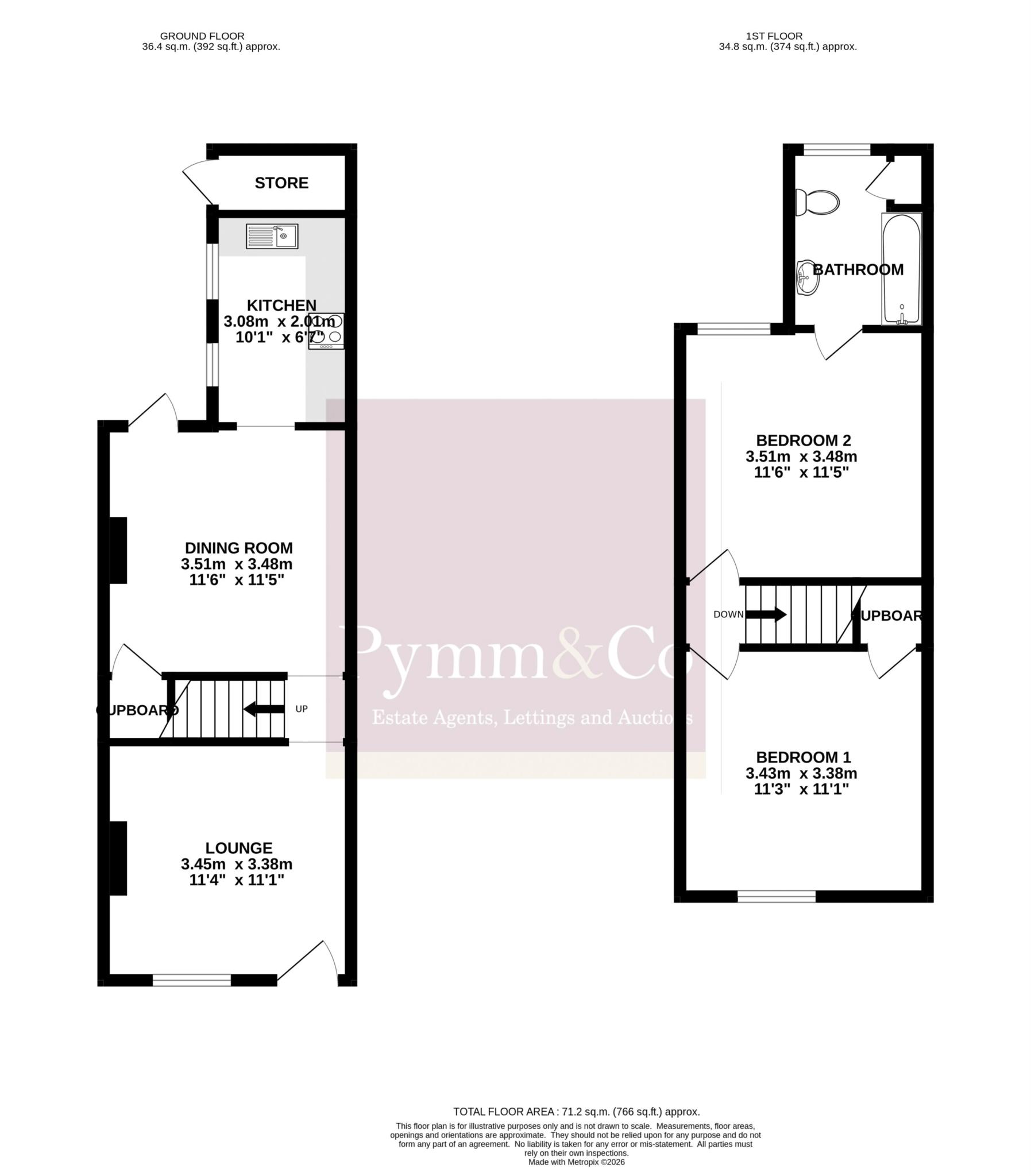 161, Sprowston Road, Norwich floorplan