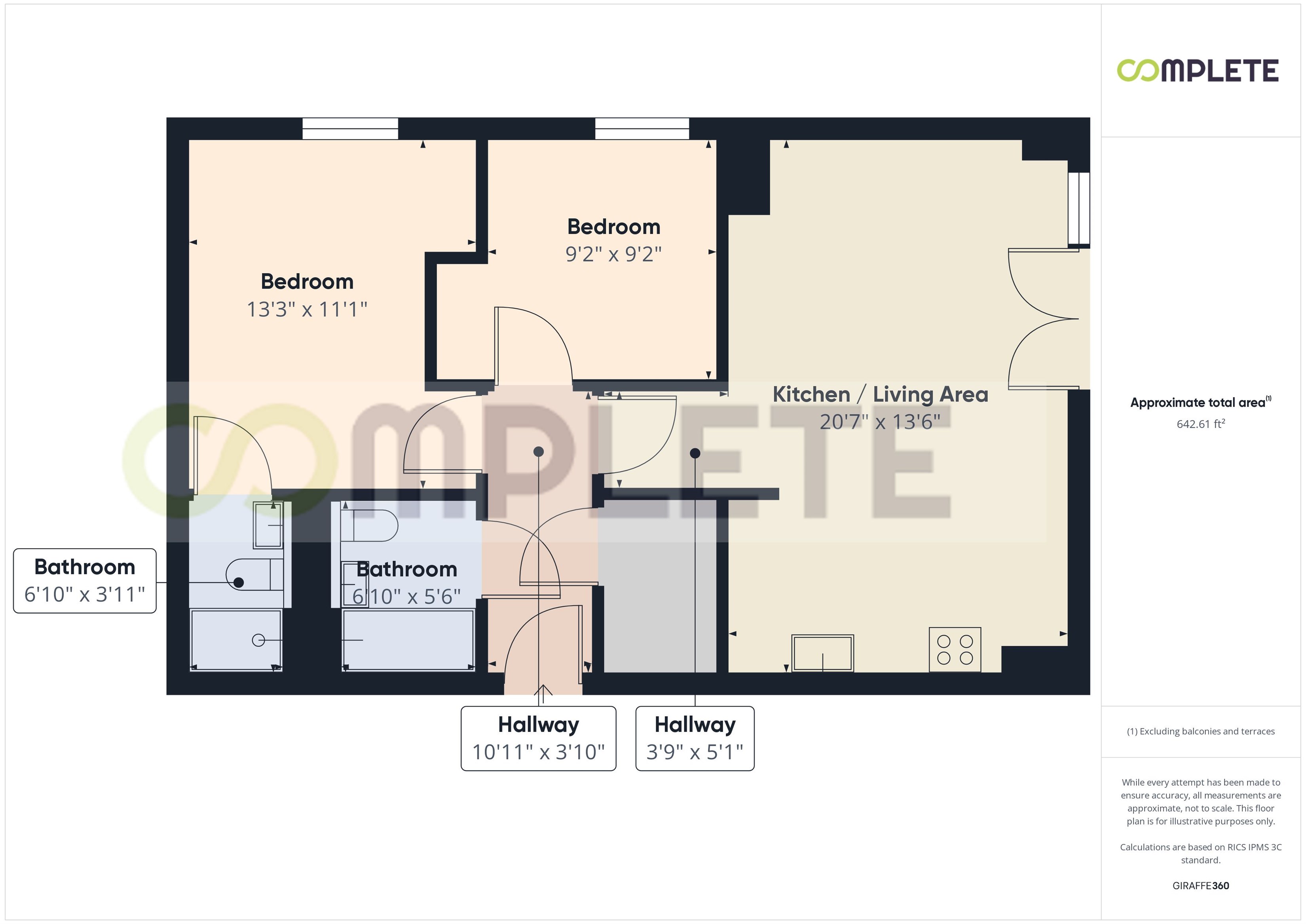1.02 Rivergate, Wilburn Basin, Ordsall Lane, Salford floorplan