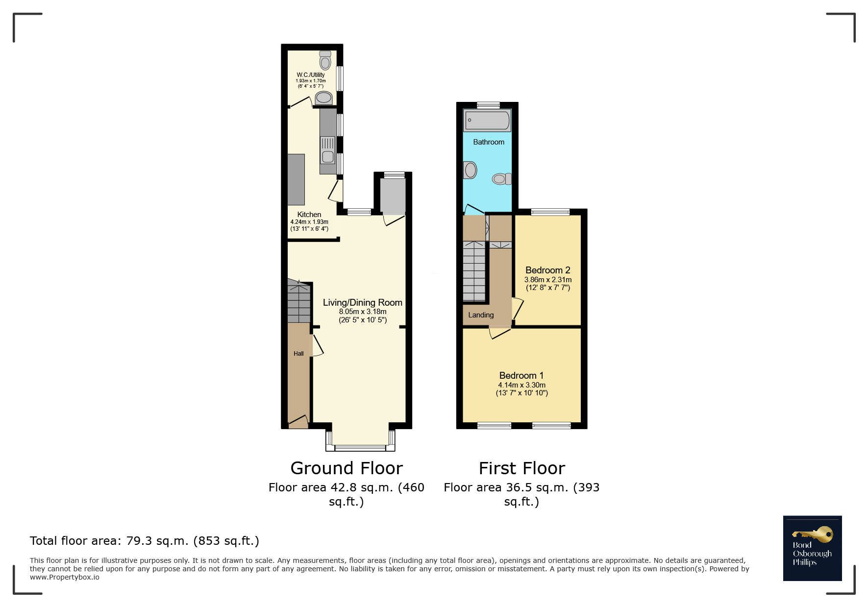 73, Victoria Gardens, Devon floorplan