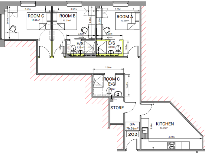 154, Leeds Road, Castleford floorplan