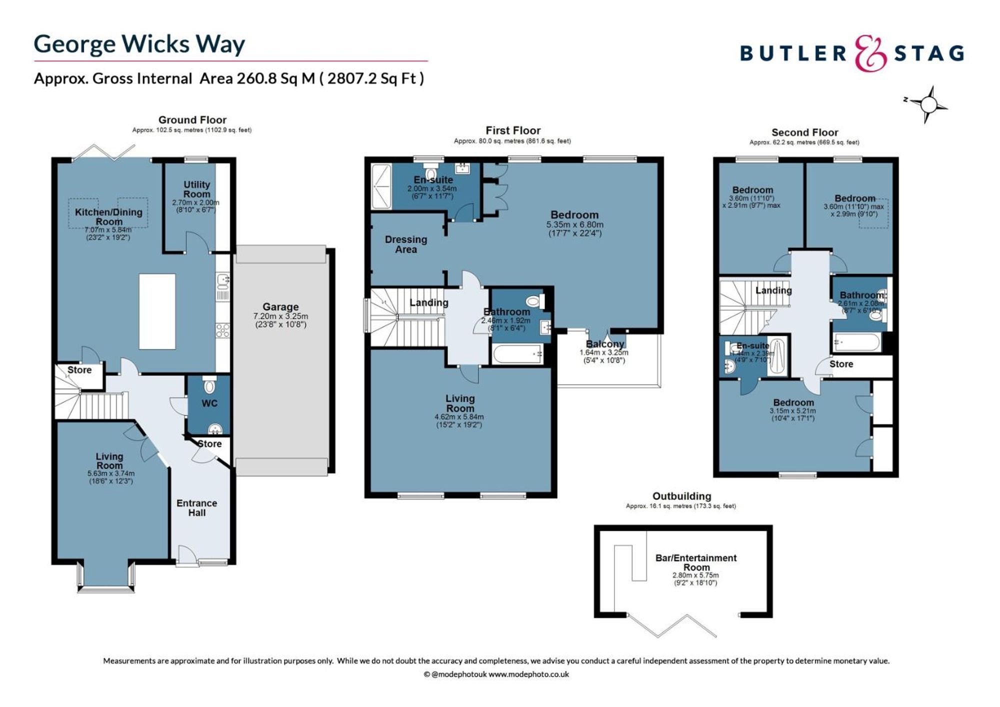 37 George Wicks Way, Chelmsford floorplan