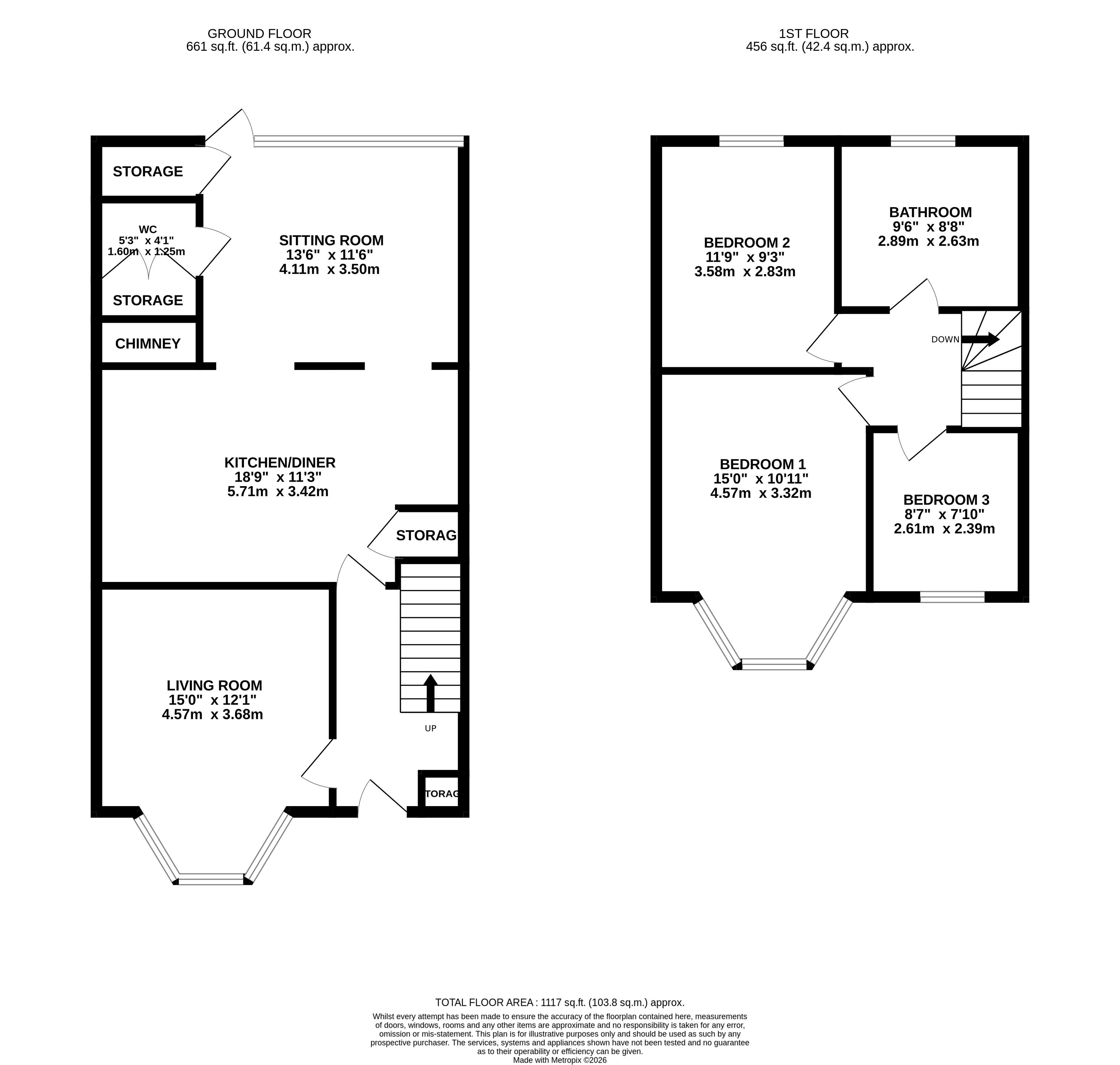 5, Laurel Crescent, Caldicot floorplan