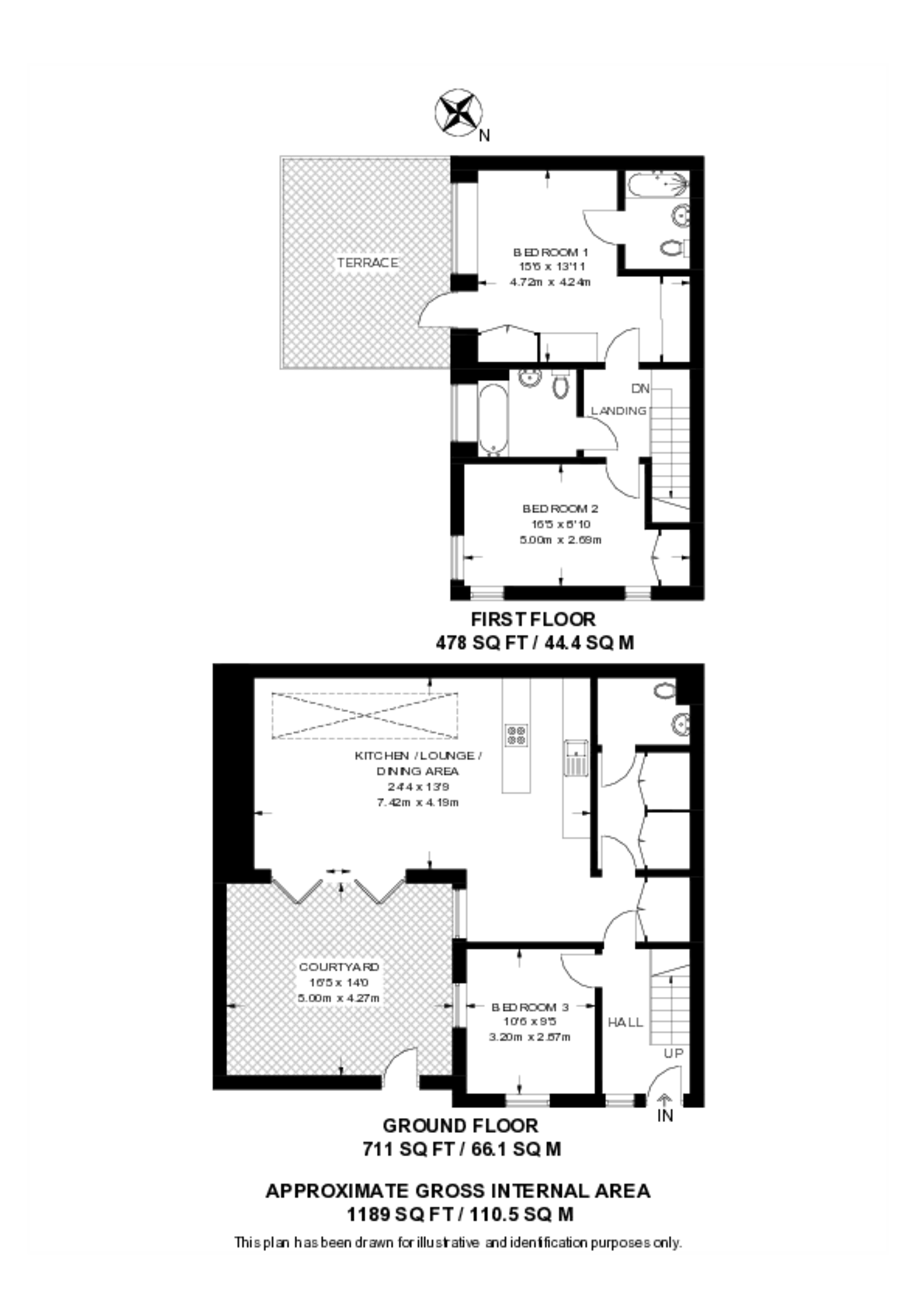 Fergus Street, Greenwich floorplan