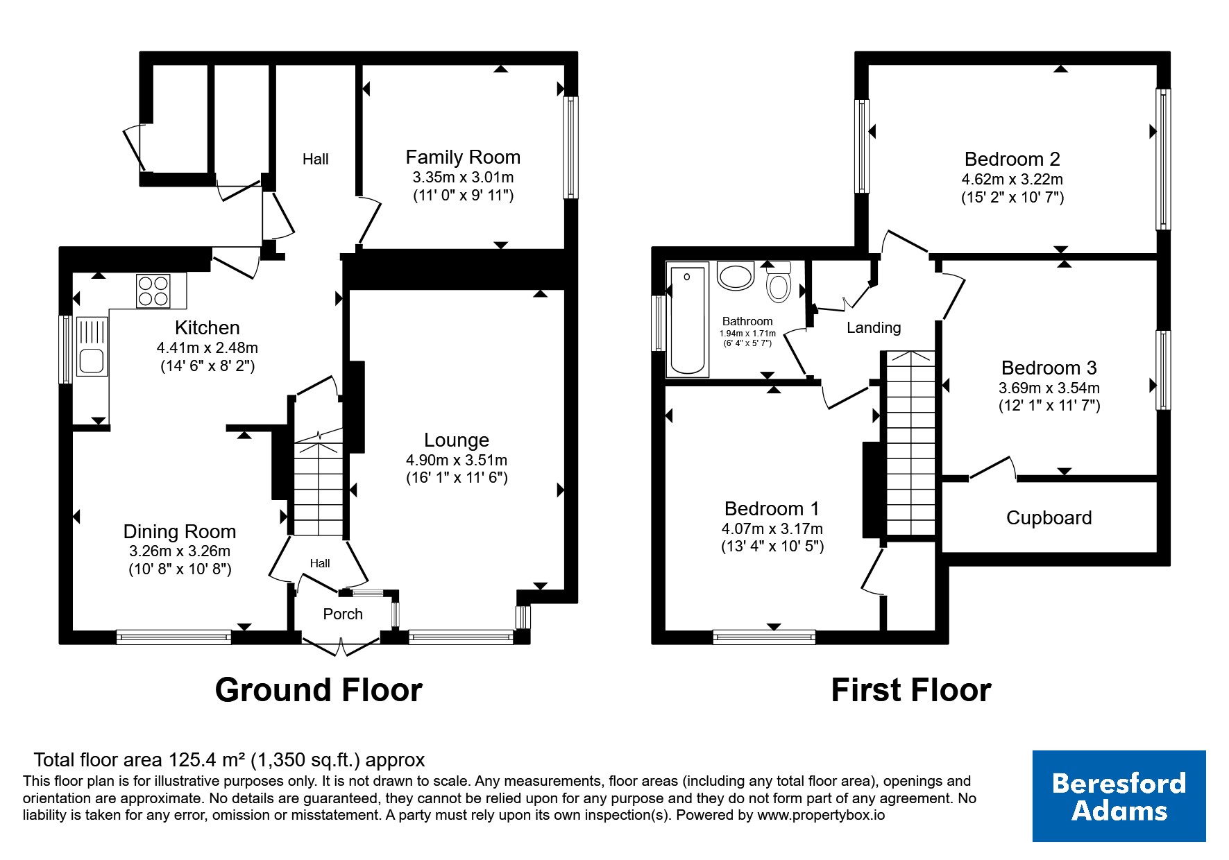Fairhaven,, Corwen Road, Clwyd floorplan