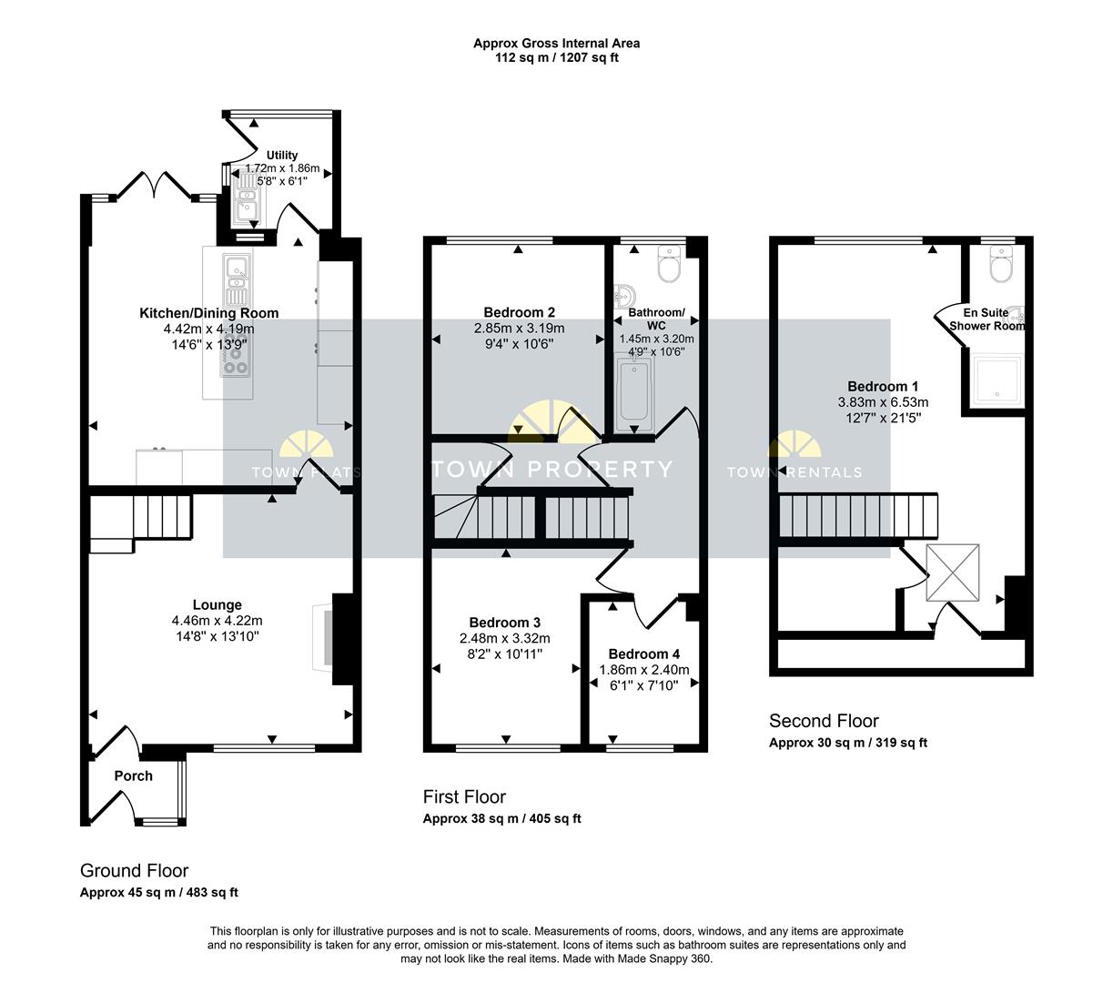 35, Tugwell Road, Eastbourne floorplan