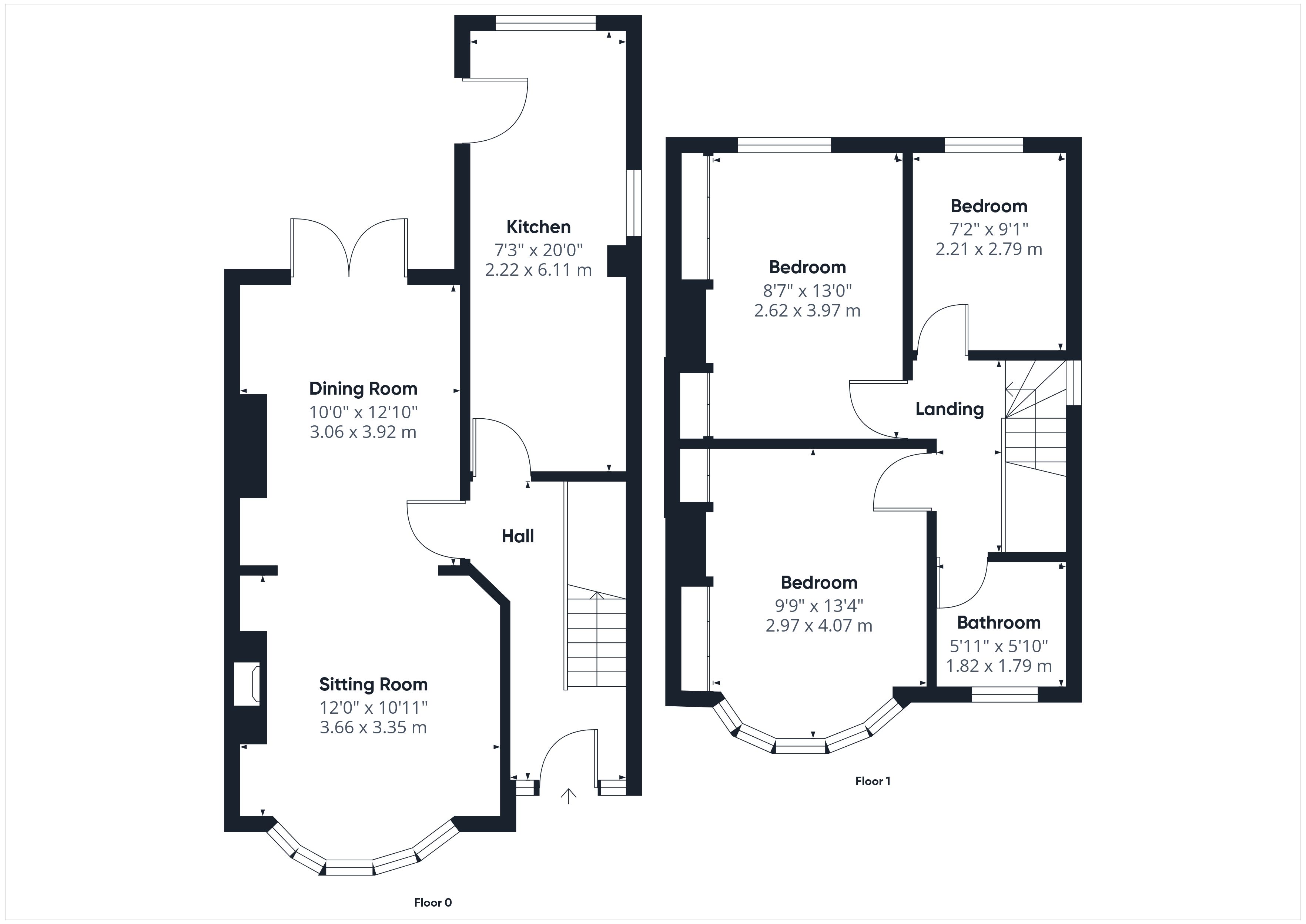 55, Mornington Avenue, Suffolk floorplan