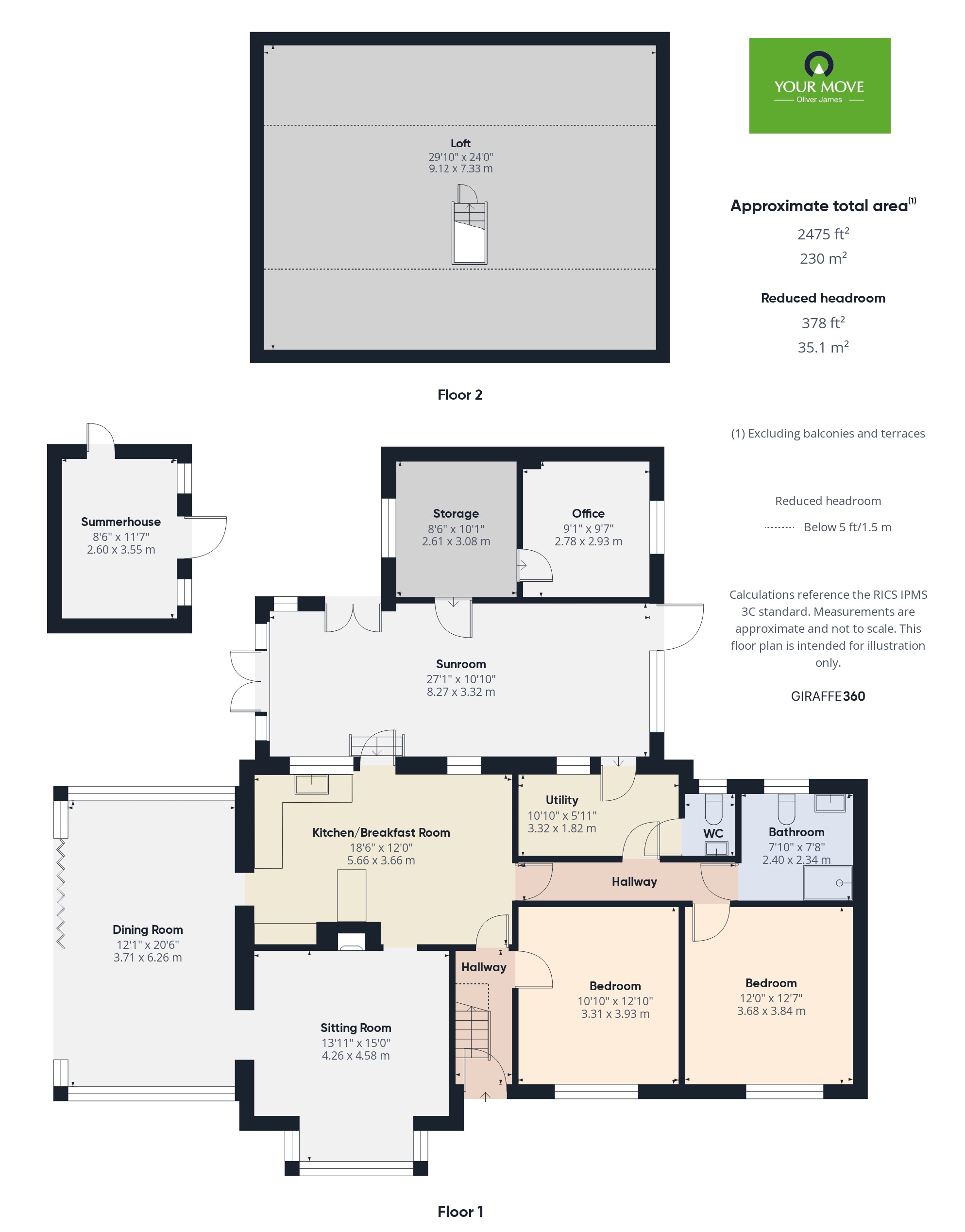 1, Lewis Close, Bungay floorplan