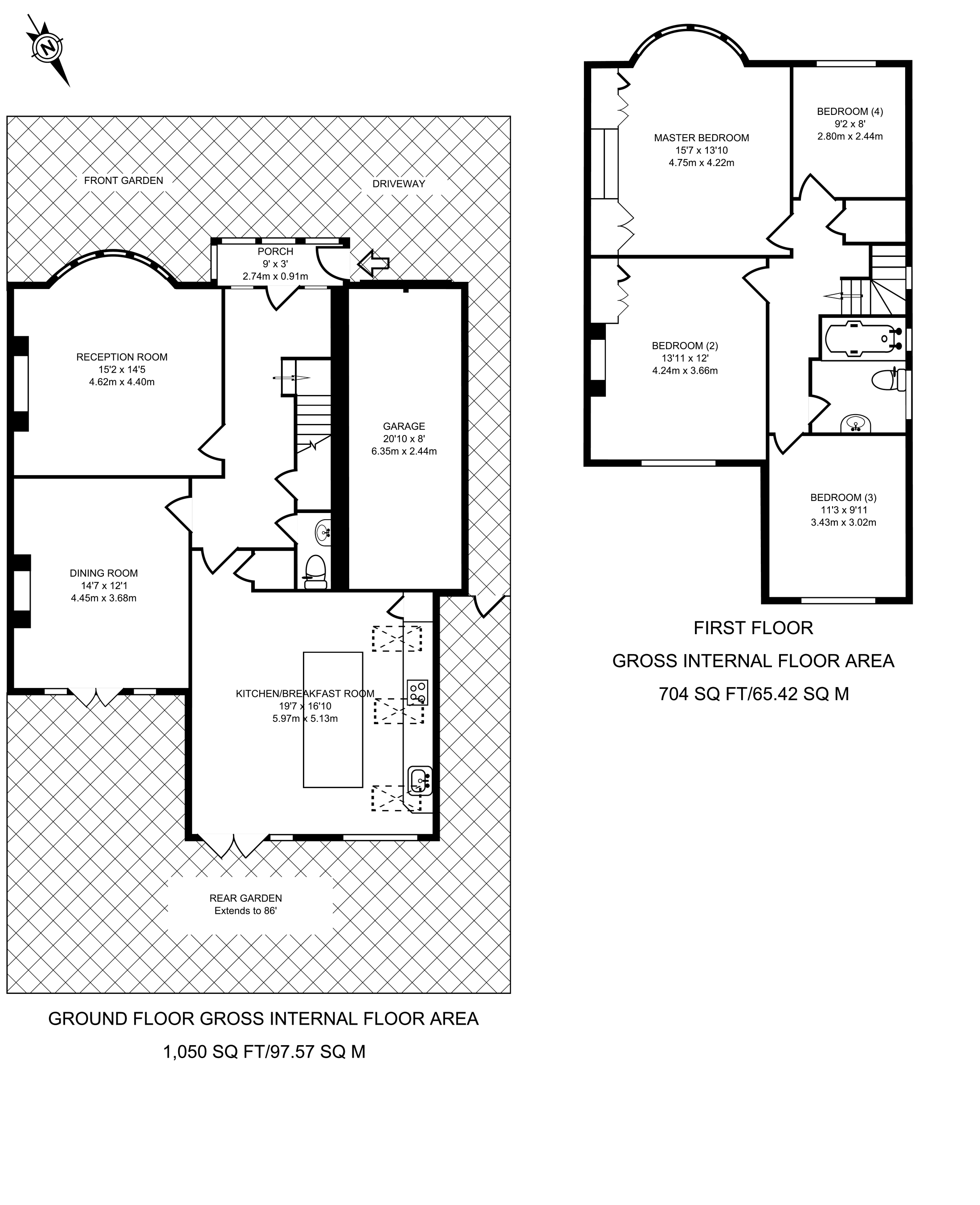 4 Bedrooms  to rent in Staveley Road, Grove Park W4