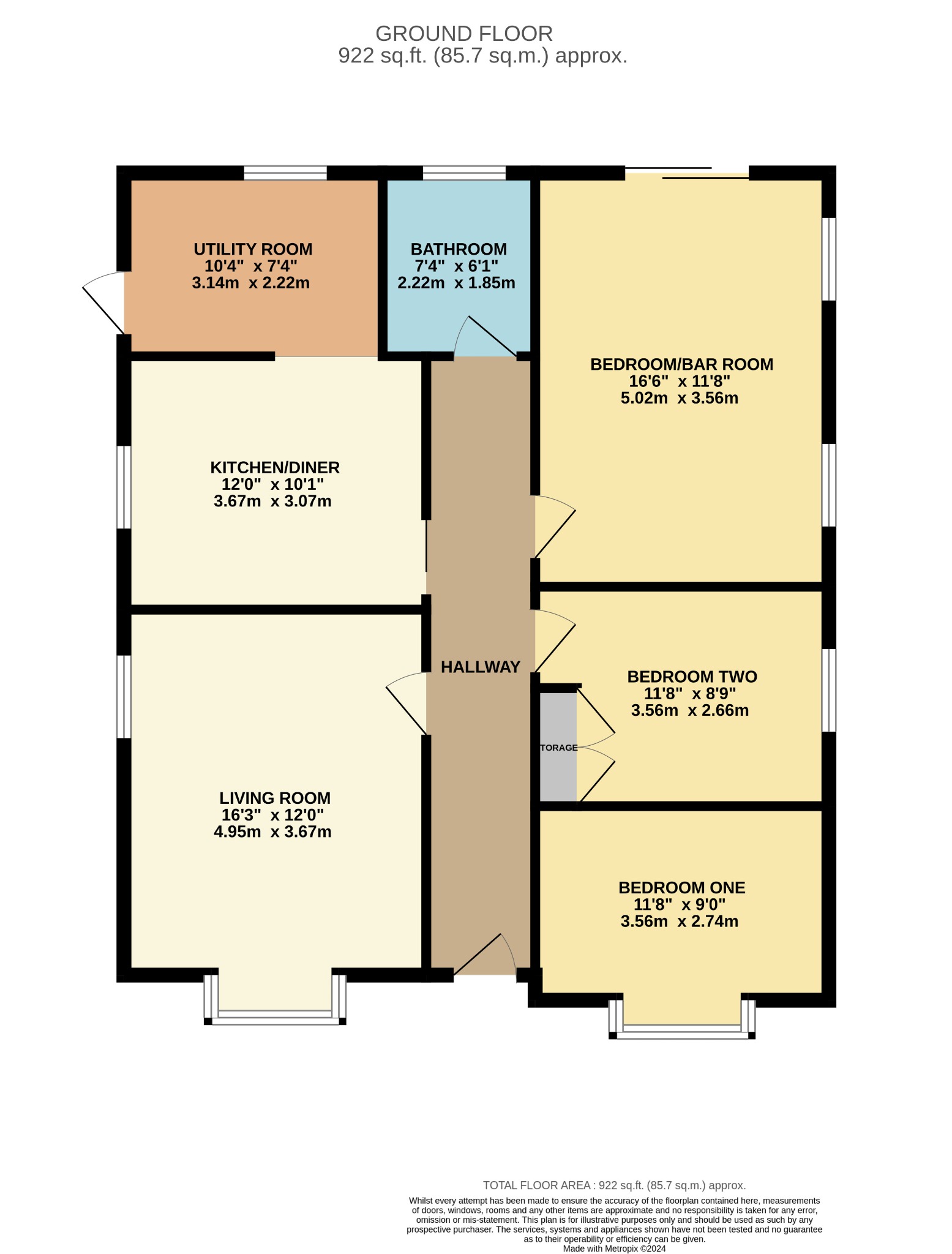 802 Wolseley Road, Plymouth, Devon floorplan