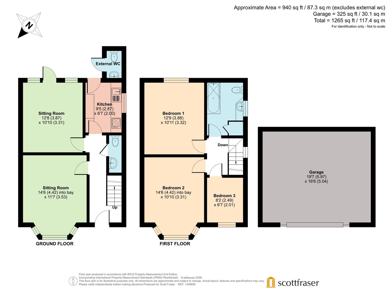 2, Forest Road, Oxford floorplan