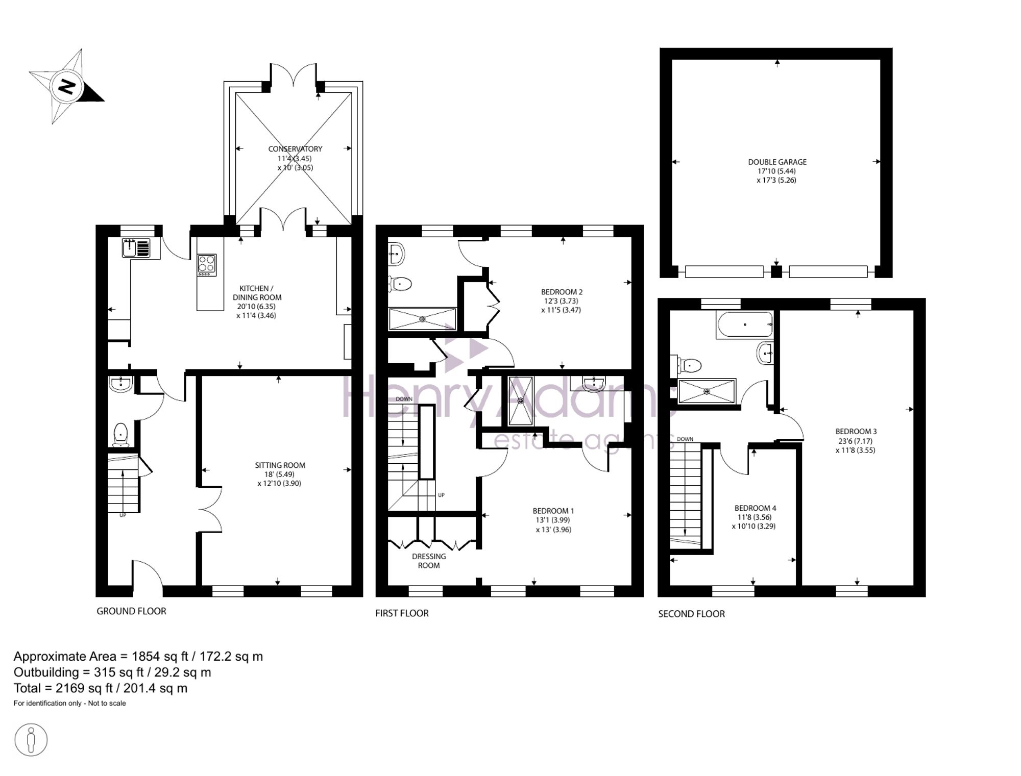 3 March Square, Chichester floorplan