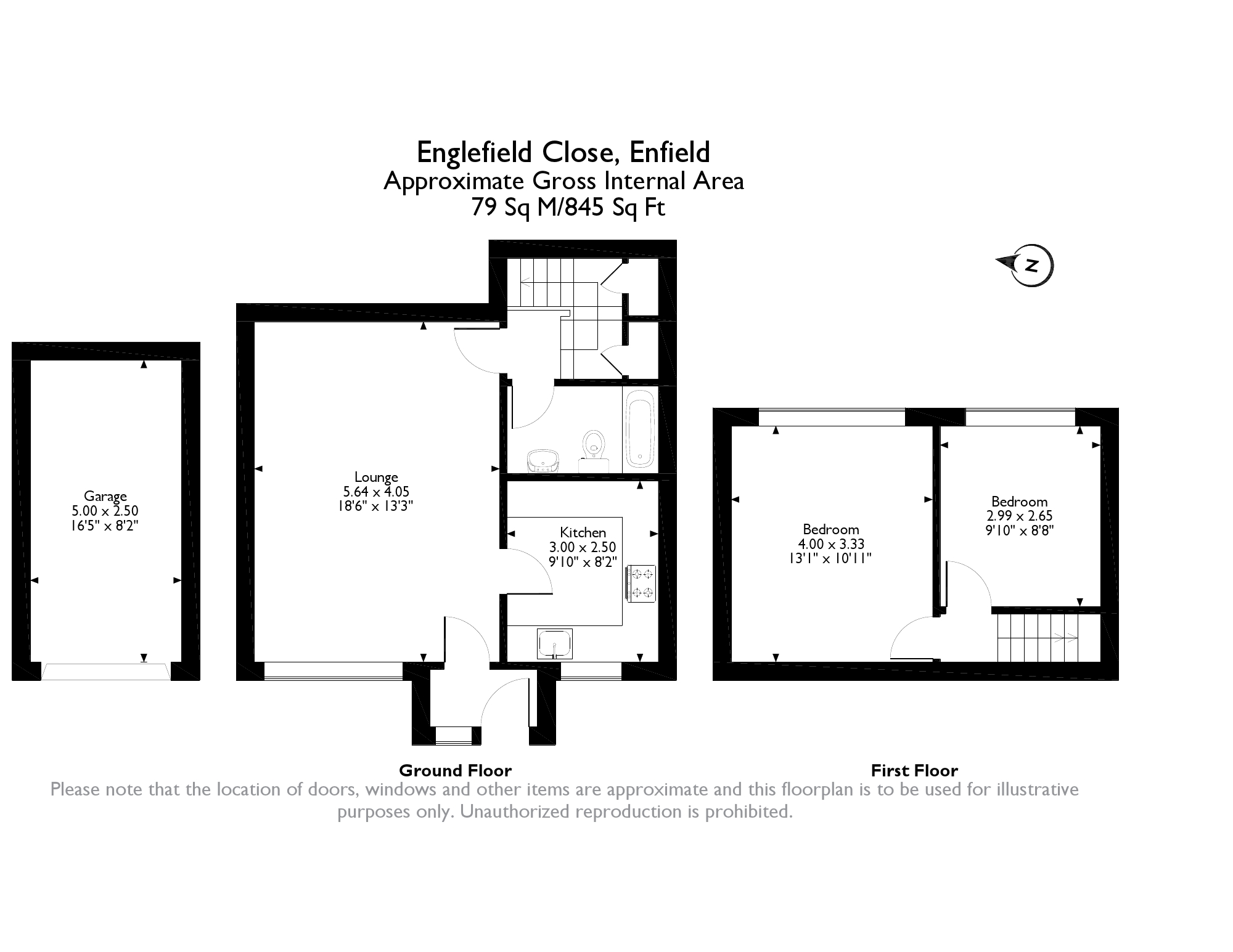 2 Bedrooms Flat for sale in Englefield, Enfield EN2