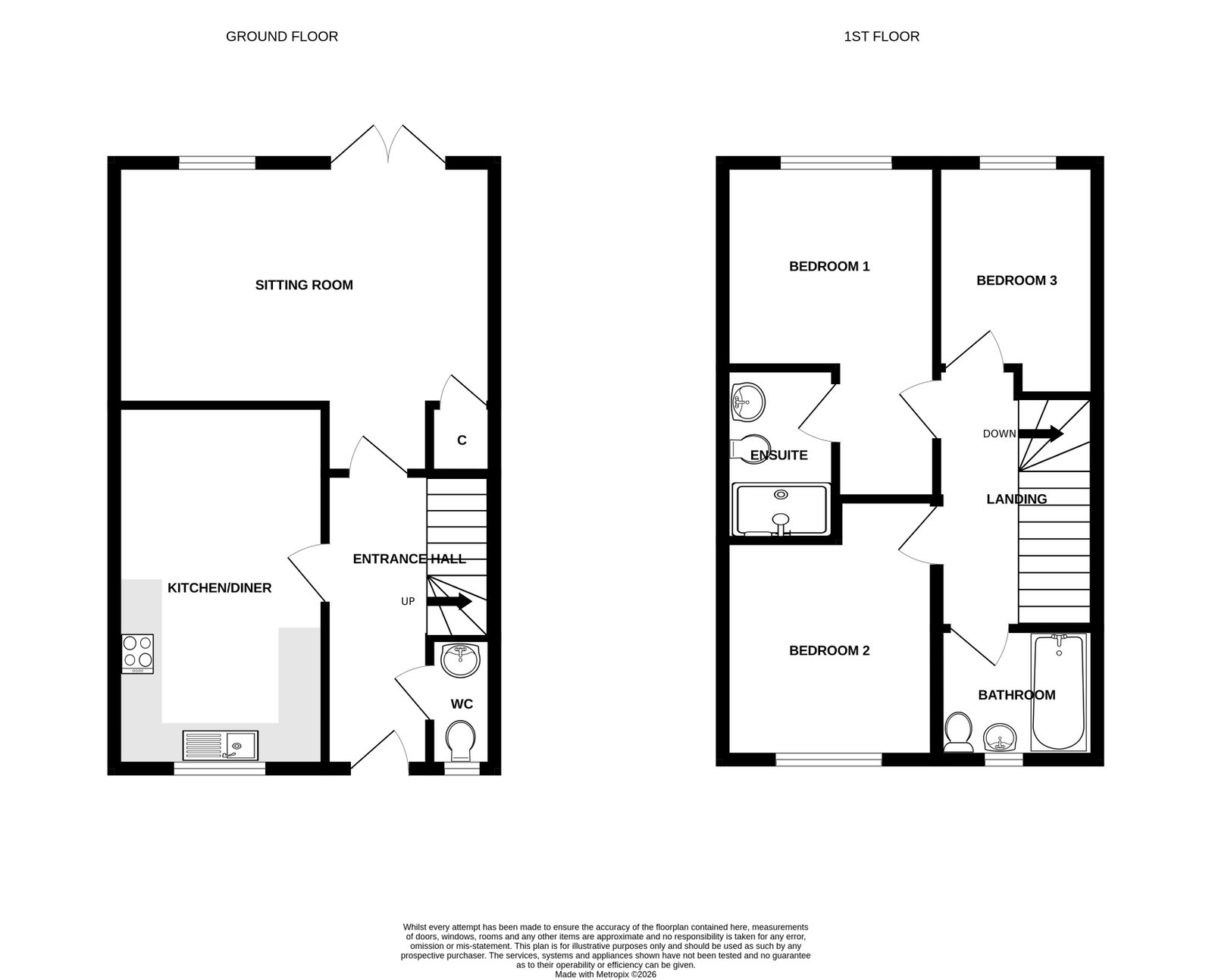 27, Horseshoe Drive, Newton Abbot floorplan