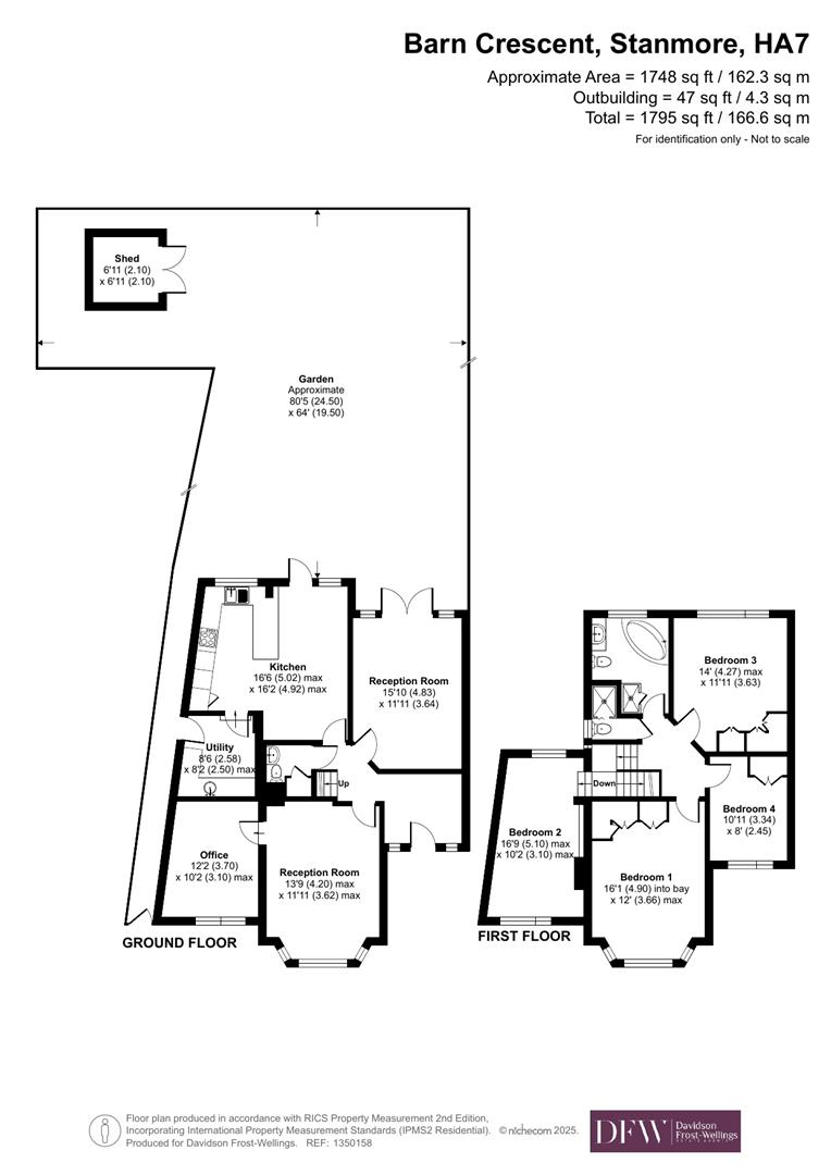 14, Barn Crescent, Stanmore floorplan