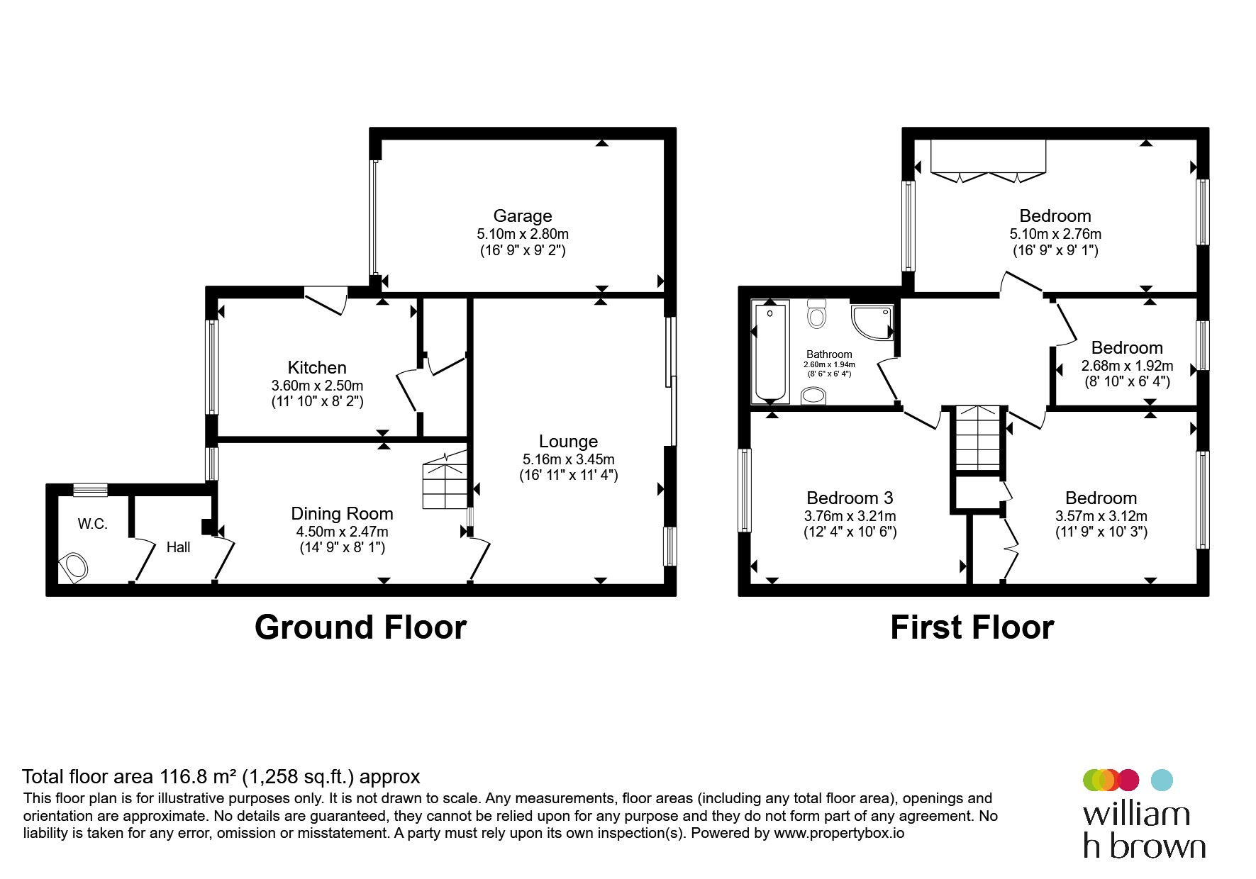 18, Tunfield Road, Hoddesdon floorplan