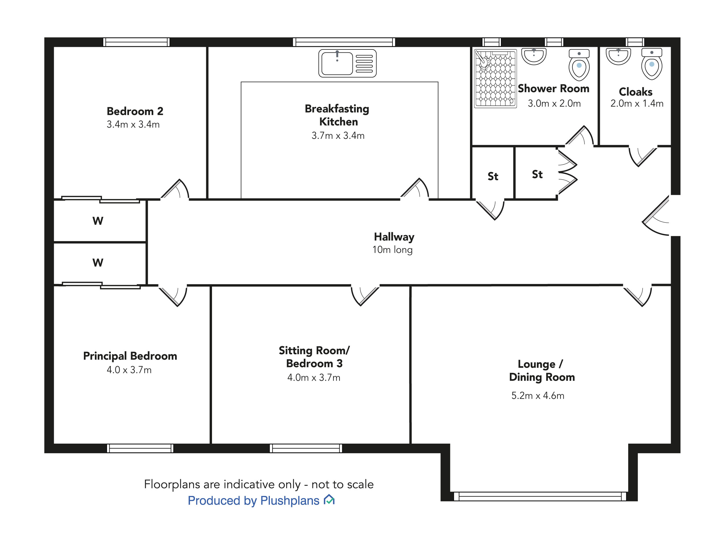 19/3, Thornly Park Avenue, Paisley floorplan
