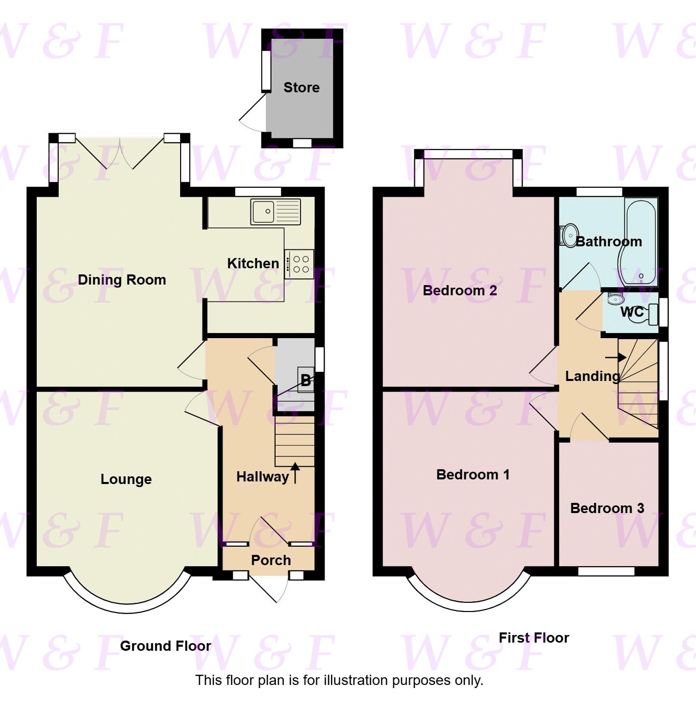 16, Berkswell Road, Birmingham floorplan