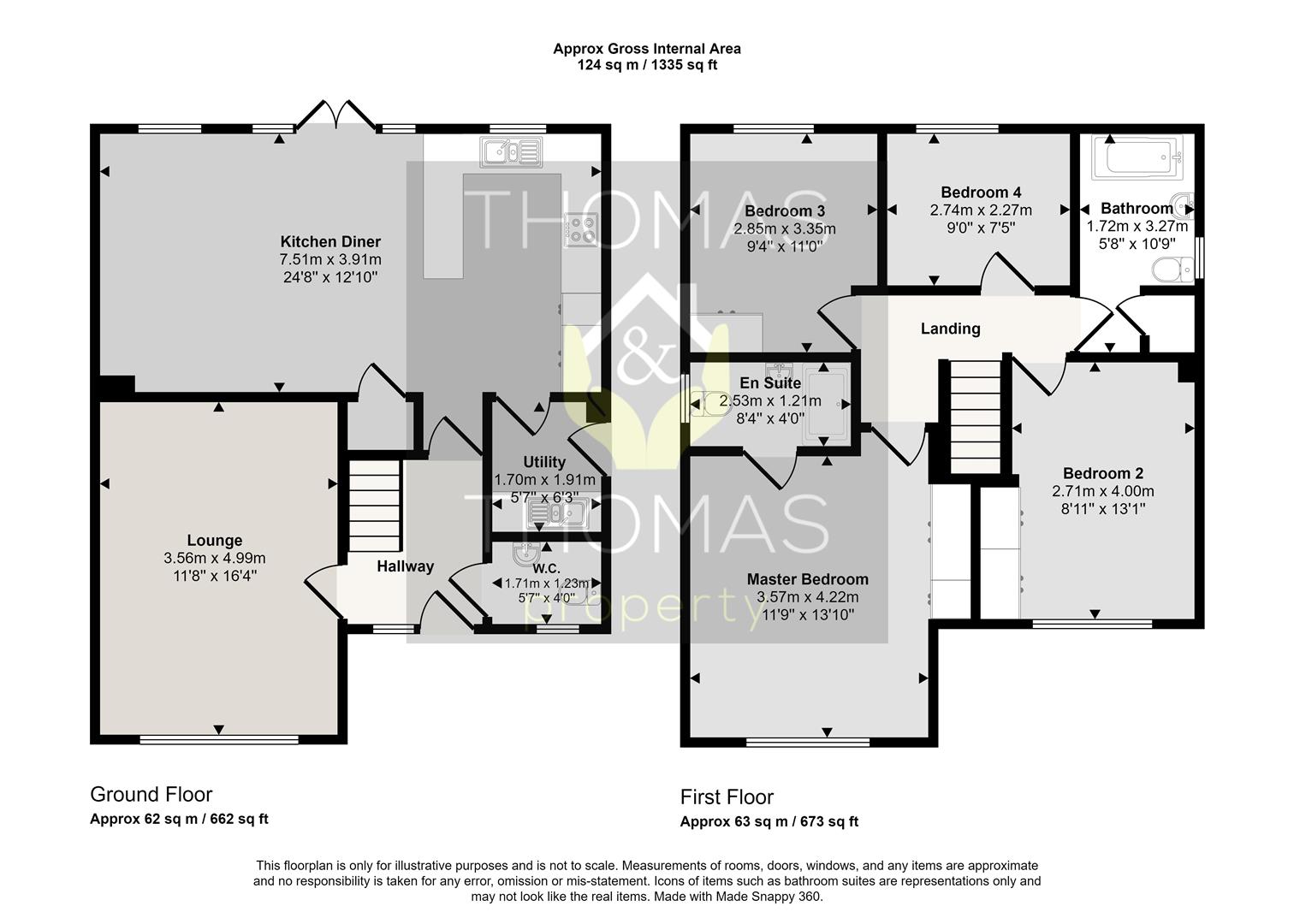 4, Dadford Close, Gloucester floorplan