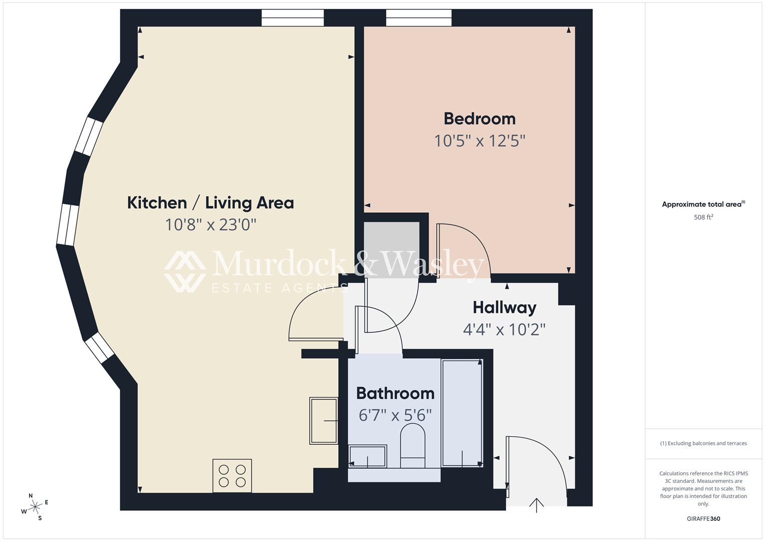 1a, Hazel Way, Gloucester floorplan