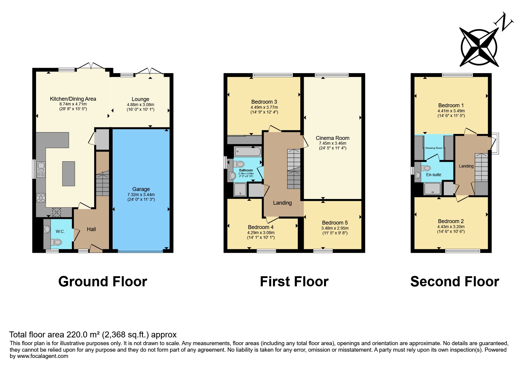 18, Samphire Way, St. Mary Island, Chatham floorplan