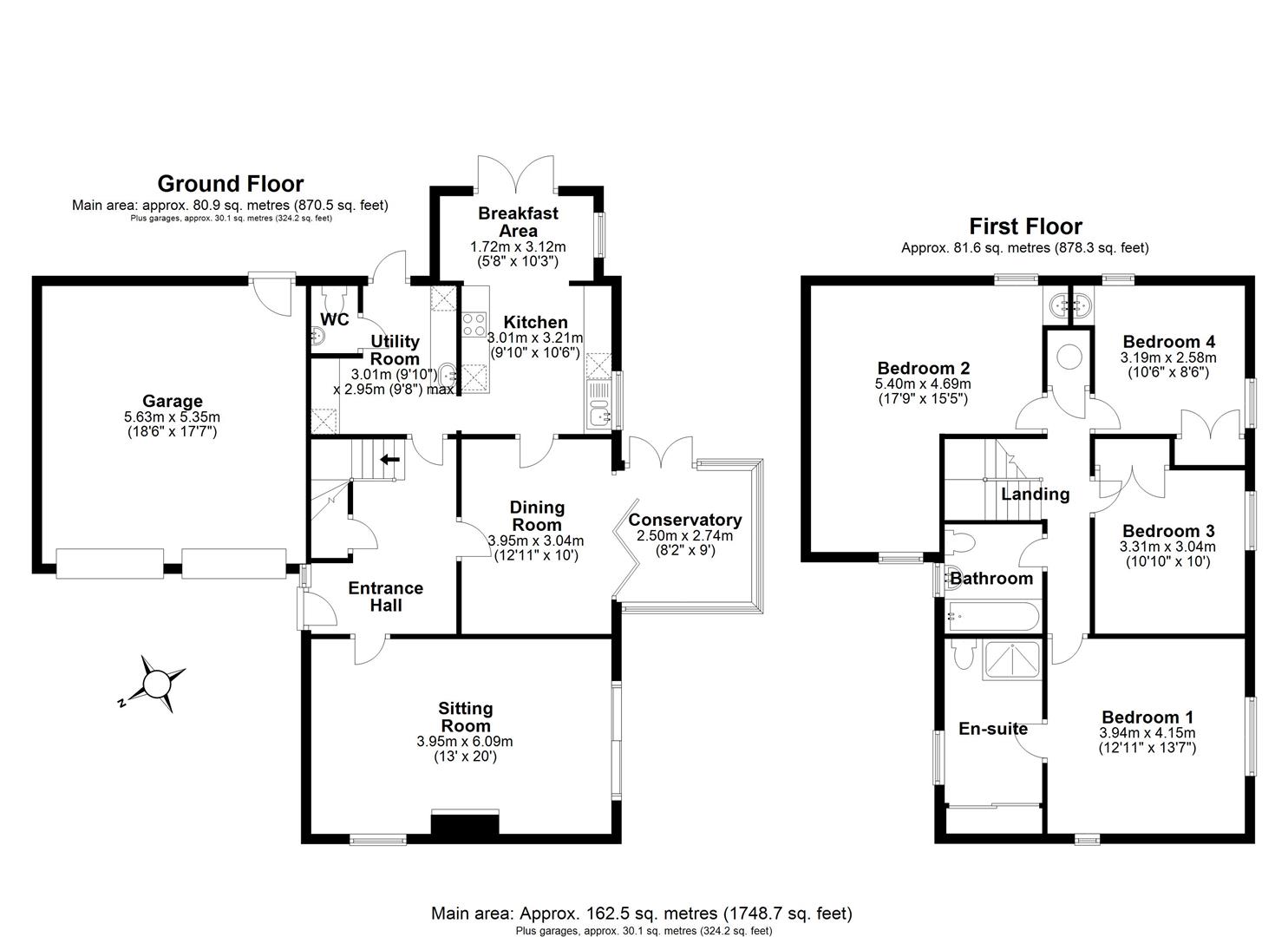 4, Meadow Walk, Cambridge floorplan