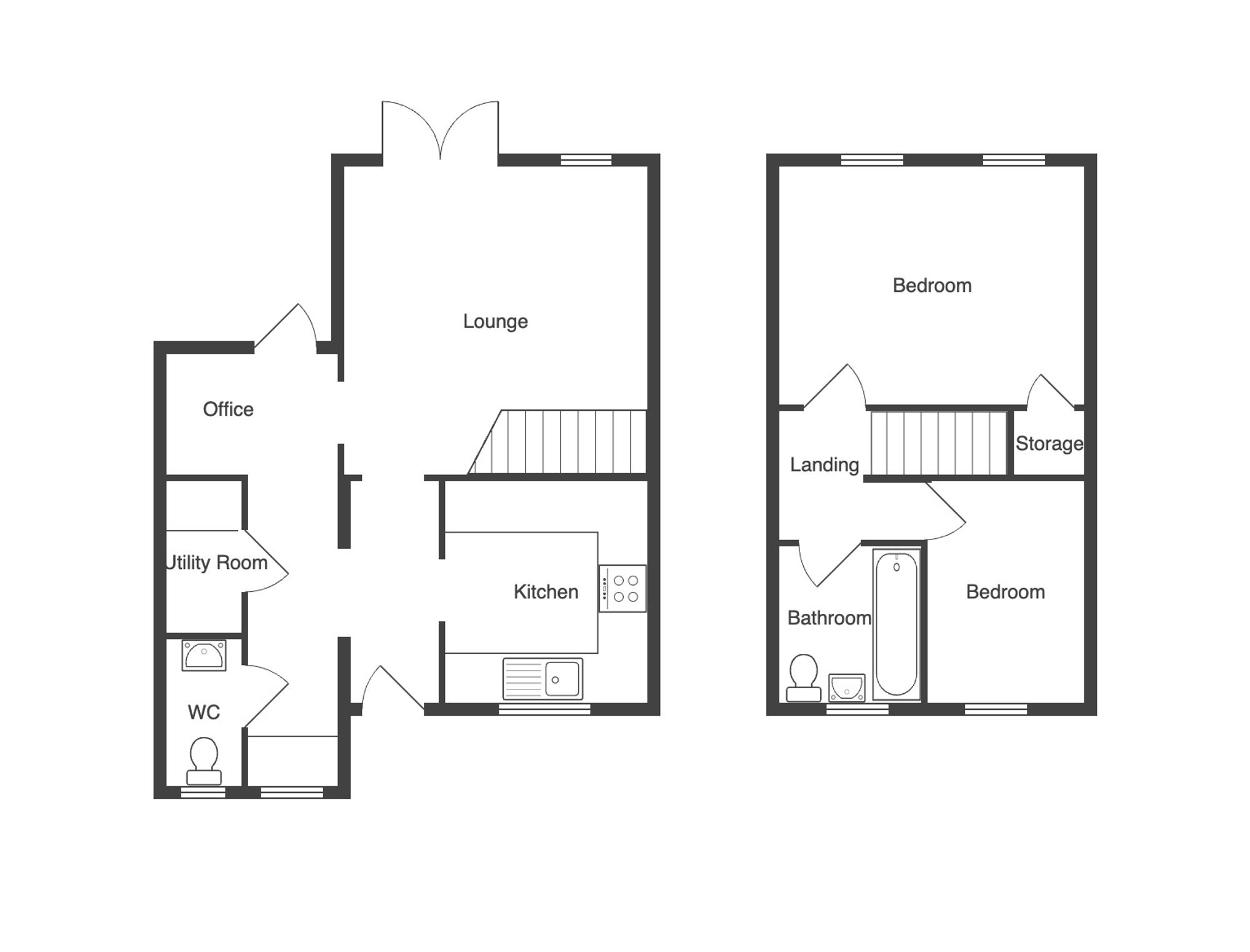 23 Gatcombe Grove, Nottingham floorplan