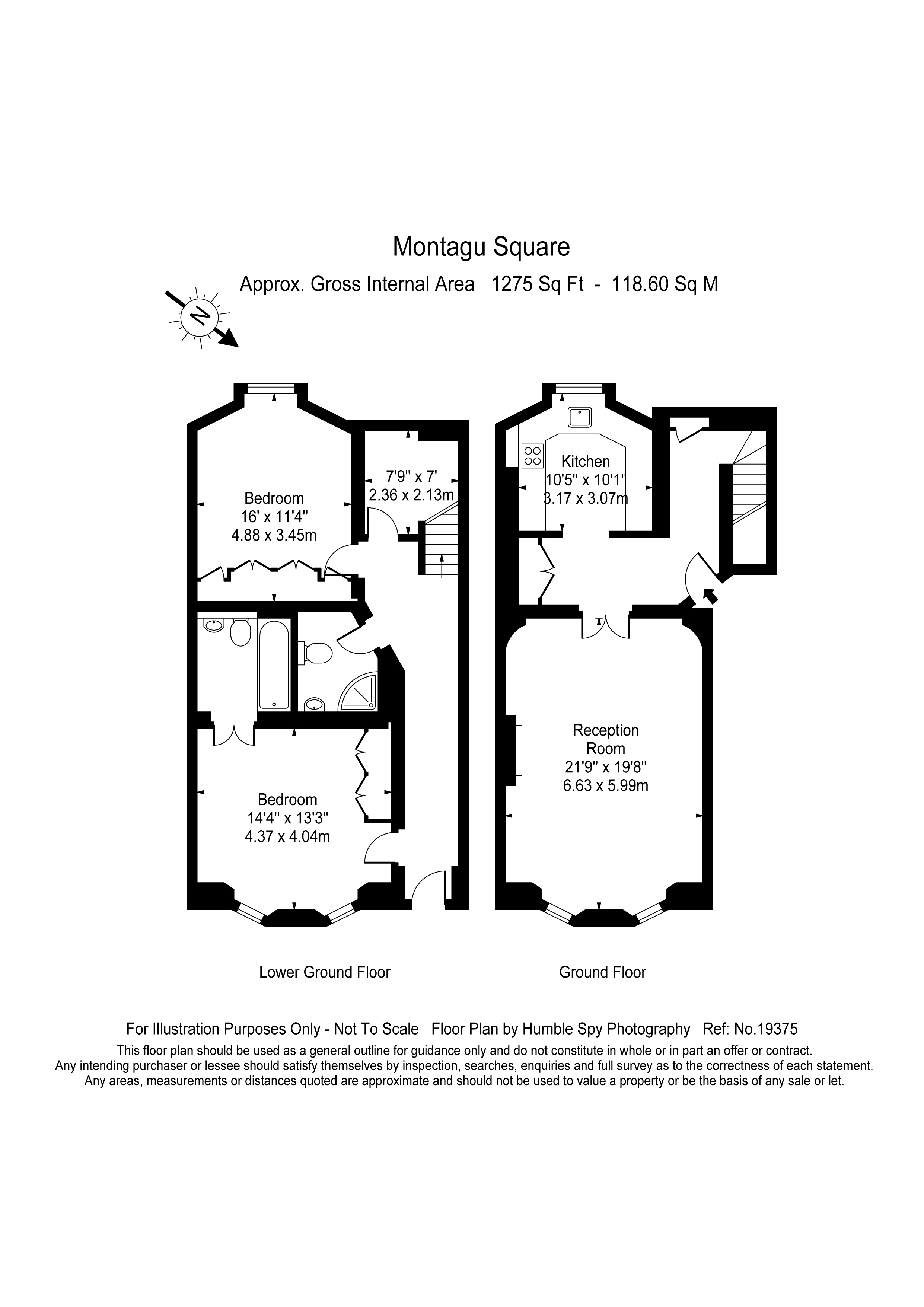 2 Bedrooms Flat to rent in Montagu Square, London W1H