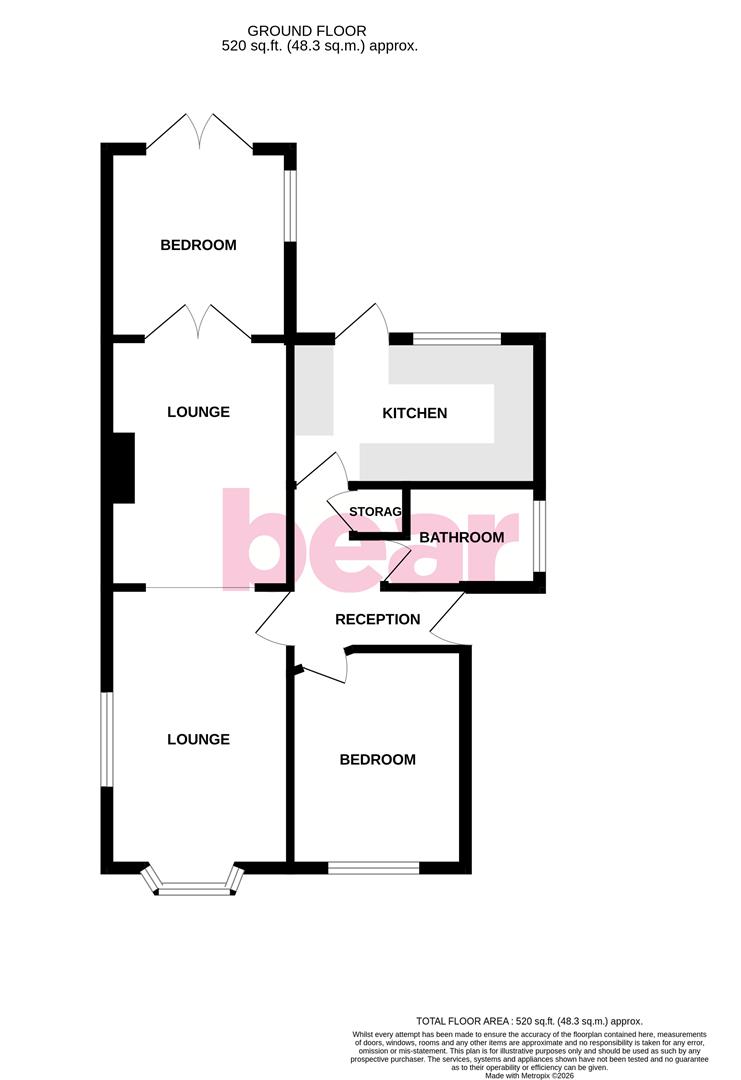 1549, London Road, Leigh-on-Sea floorplan