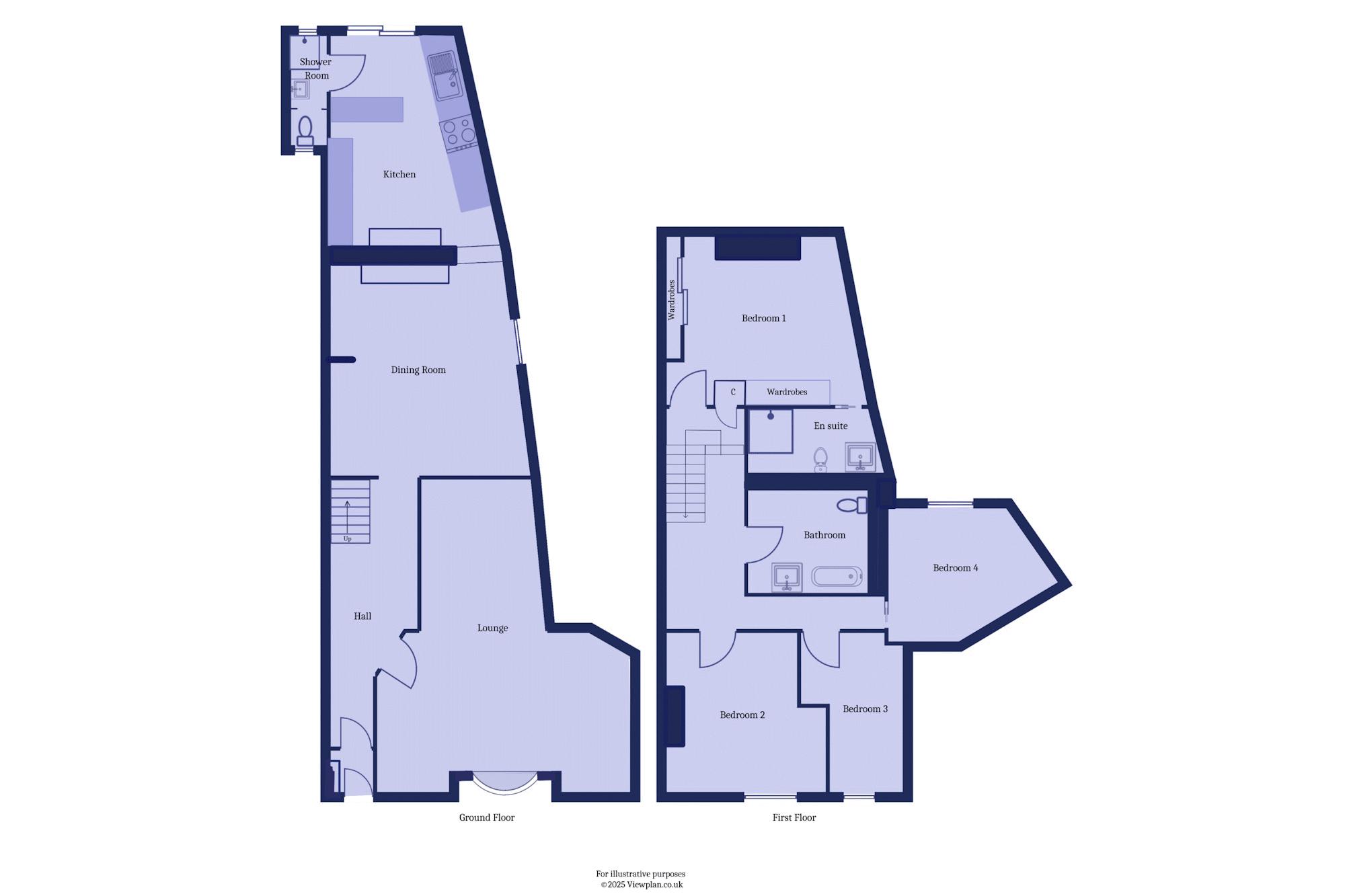 52, Glebe Street, Penarth floorplan