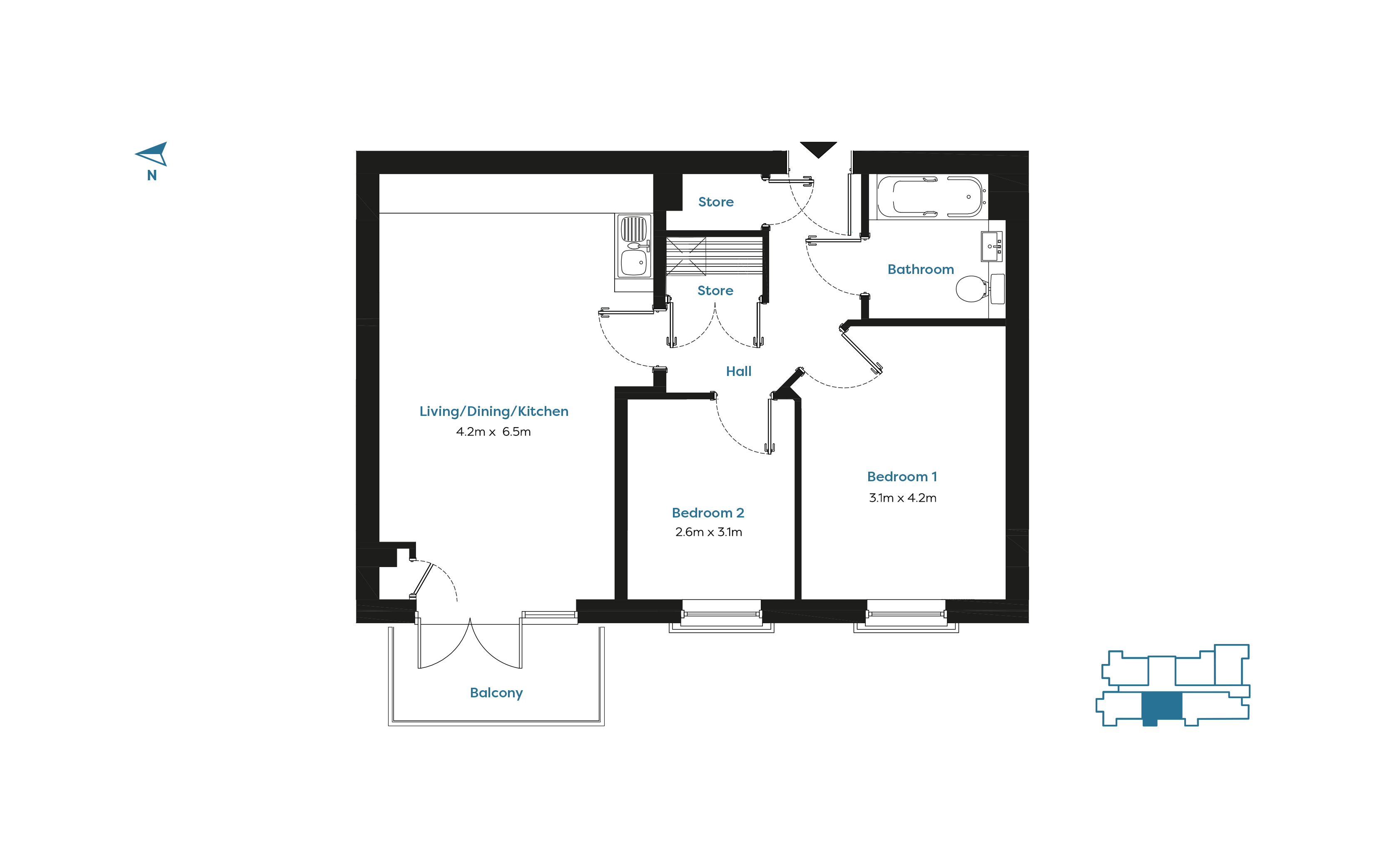 Barley Close, Greenhithe floorplan