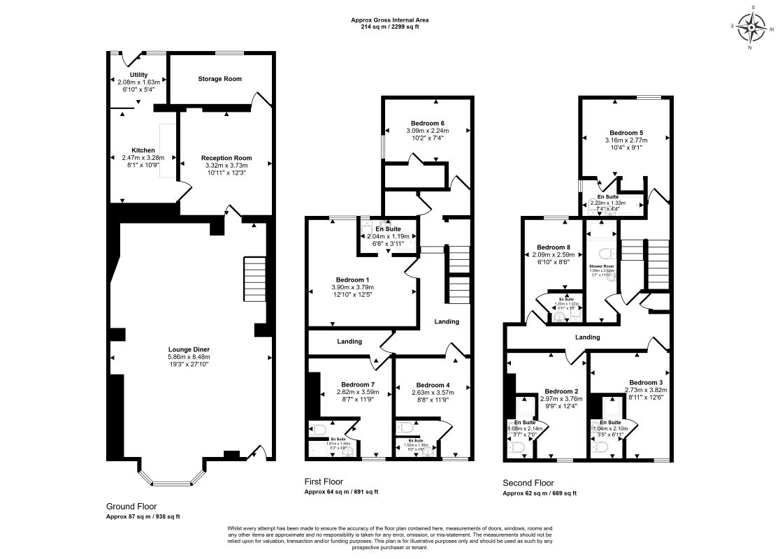 15 Bairstow Street, Blackpool floorplan
