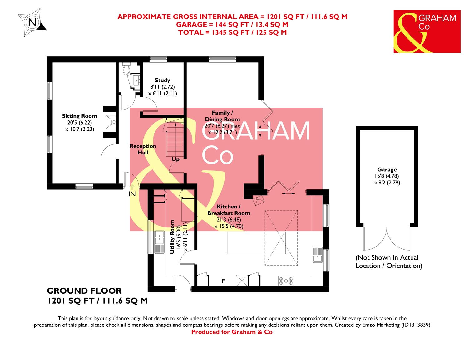 1 Dexter Court, Plum tree Corner, Ox Drove, Andover floorplan