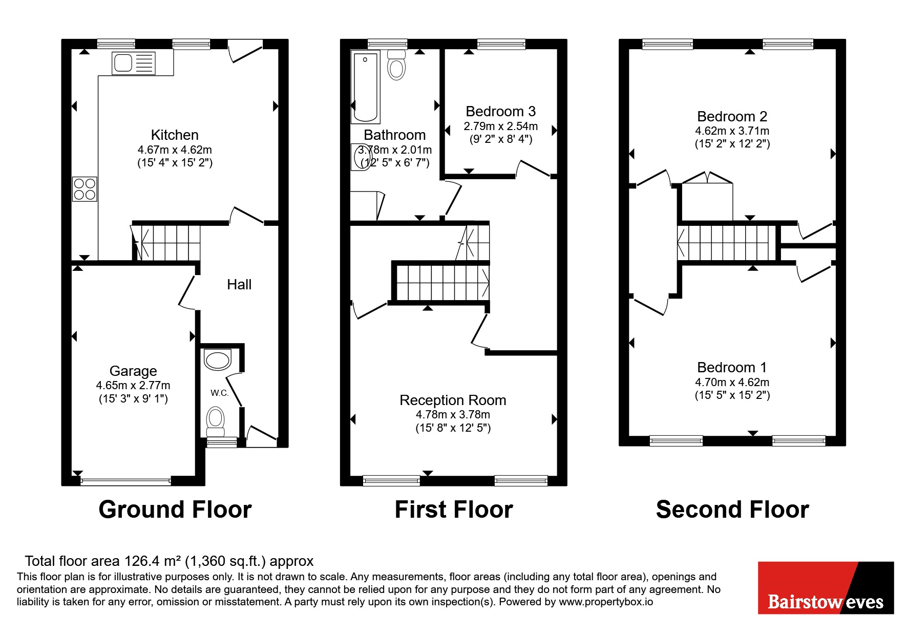 38, Argyle Street, Nottinghamshire floorplan