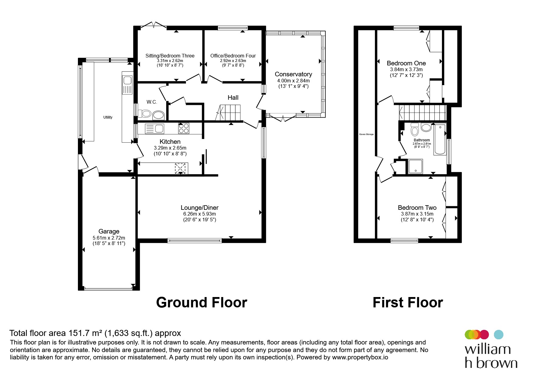 5, Darfield Close, DONCASTER floorplan