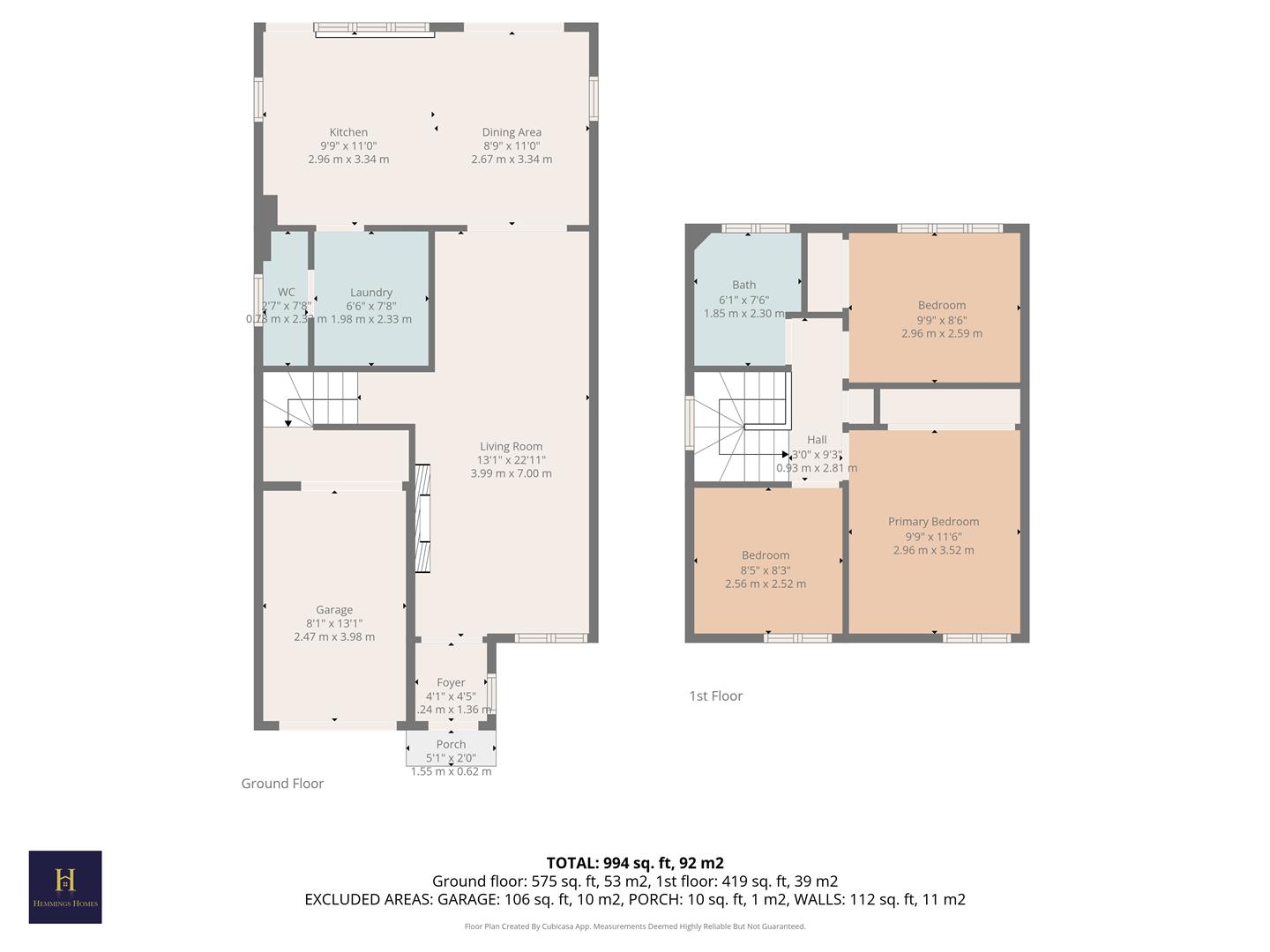 4, Silver Firs, Motherwell floorplan