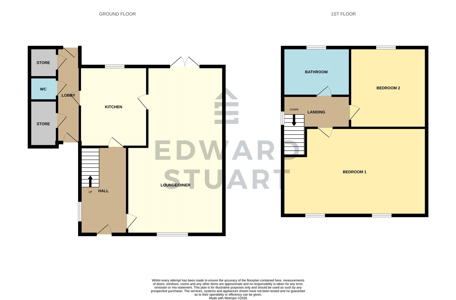 50, Little Close, Peterborough floorplan