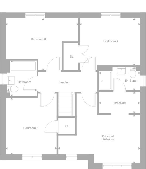 43, Berrywood Road, Northampton floorplan