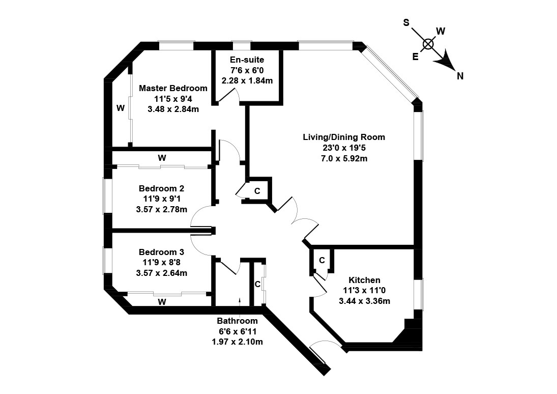 3 Bedrooms Flat for sale in Cameron March, Newington, Edinburgh EH16