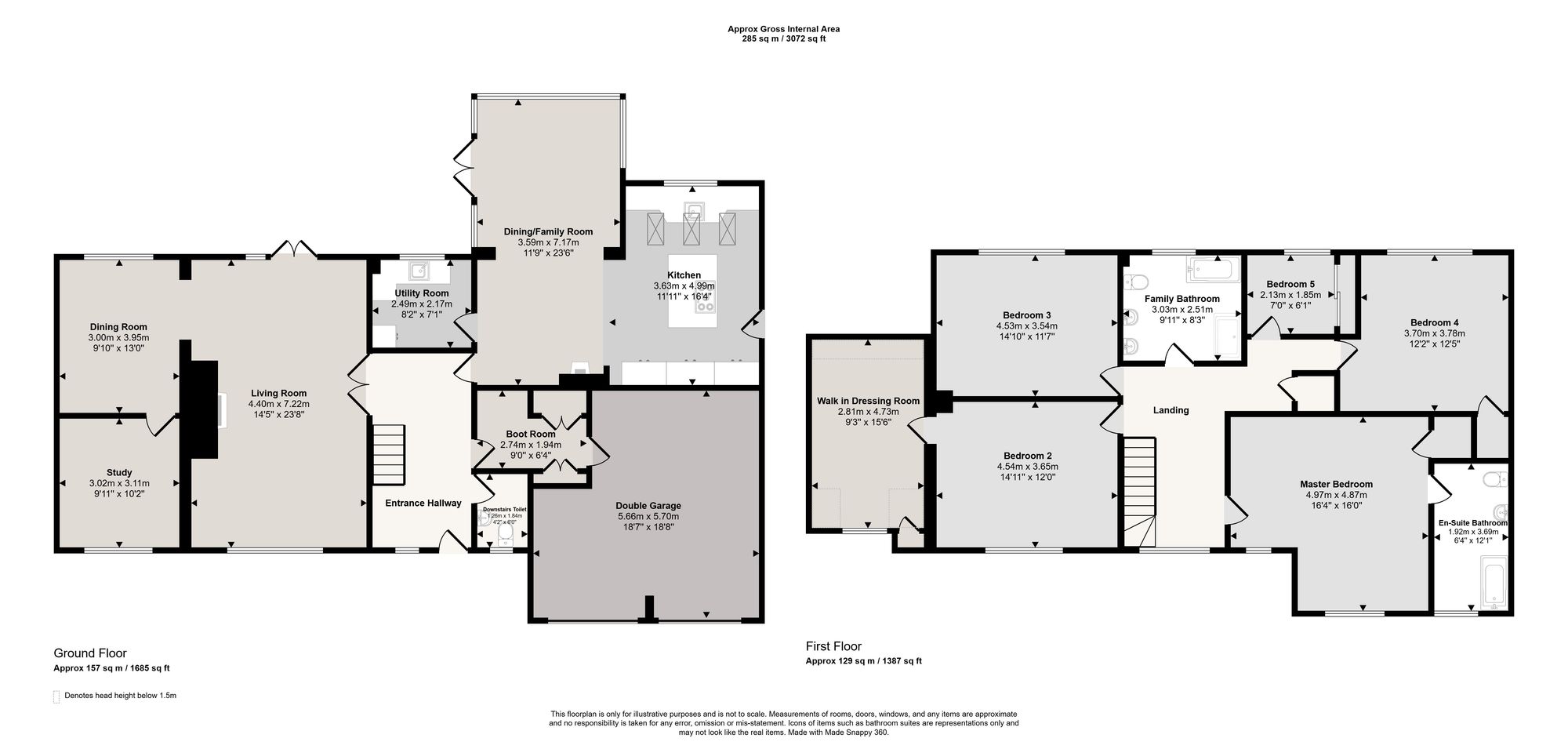 7, Irving Burgess Close, Whittlesey, PE7 floorplan