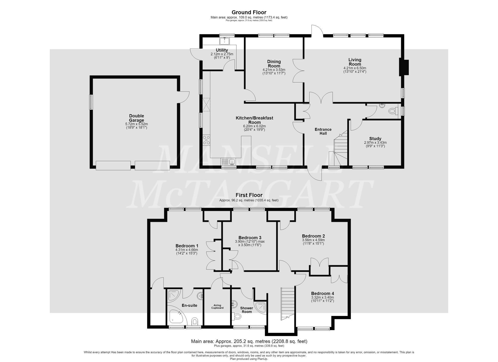 2 Standen Close, East Grinstead floorplan