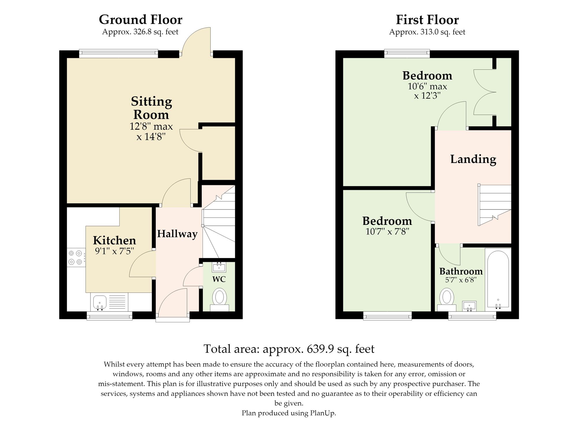 30 Ash Plough, Eye floorplan